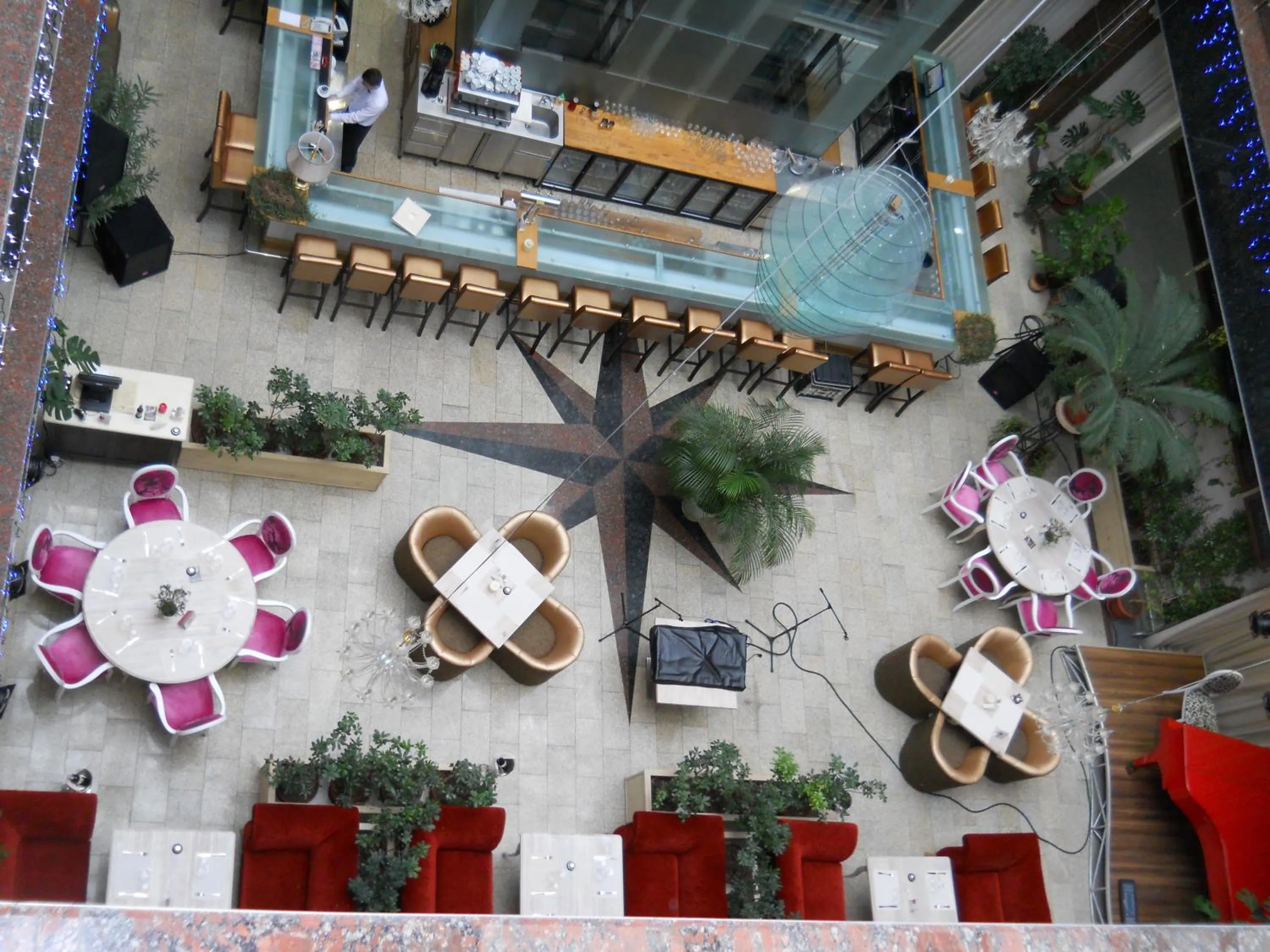 Lobby or reception in Mark Plaza Hotel