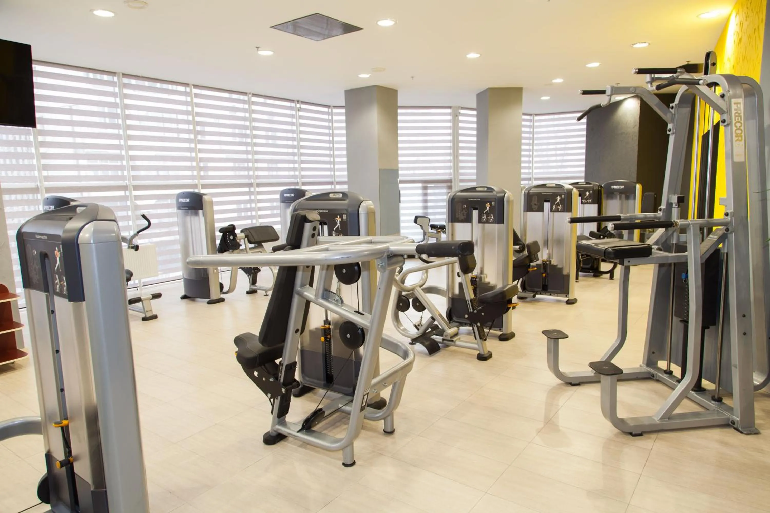 Fitness centre/facilities in Mark Plaza Hotel
