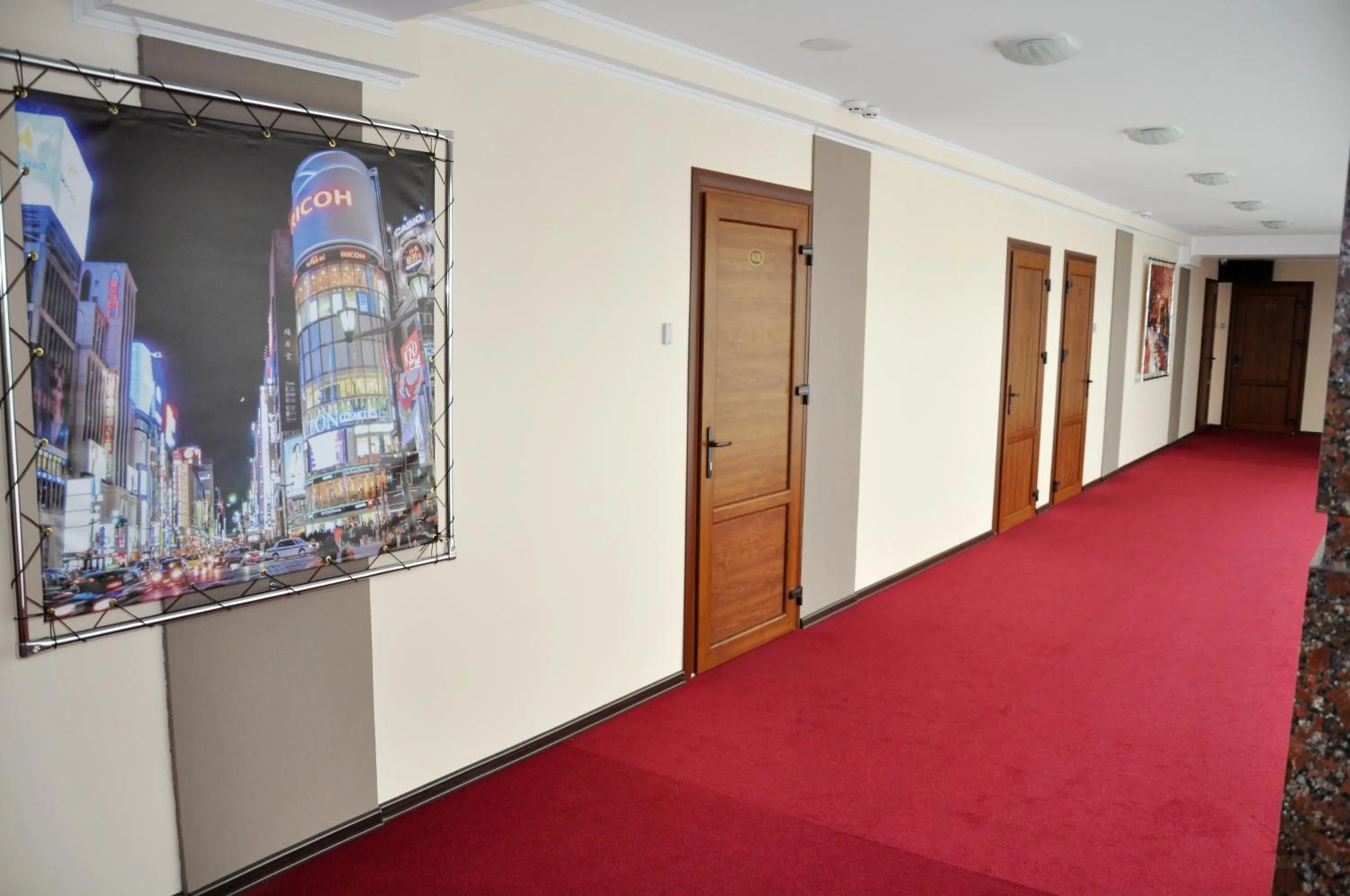 Decorative detail in Mark Plaza Hotel