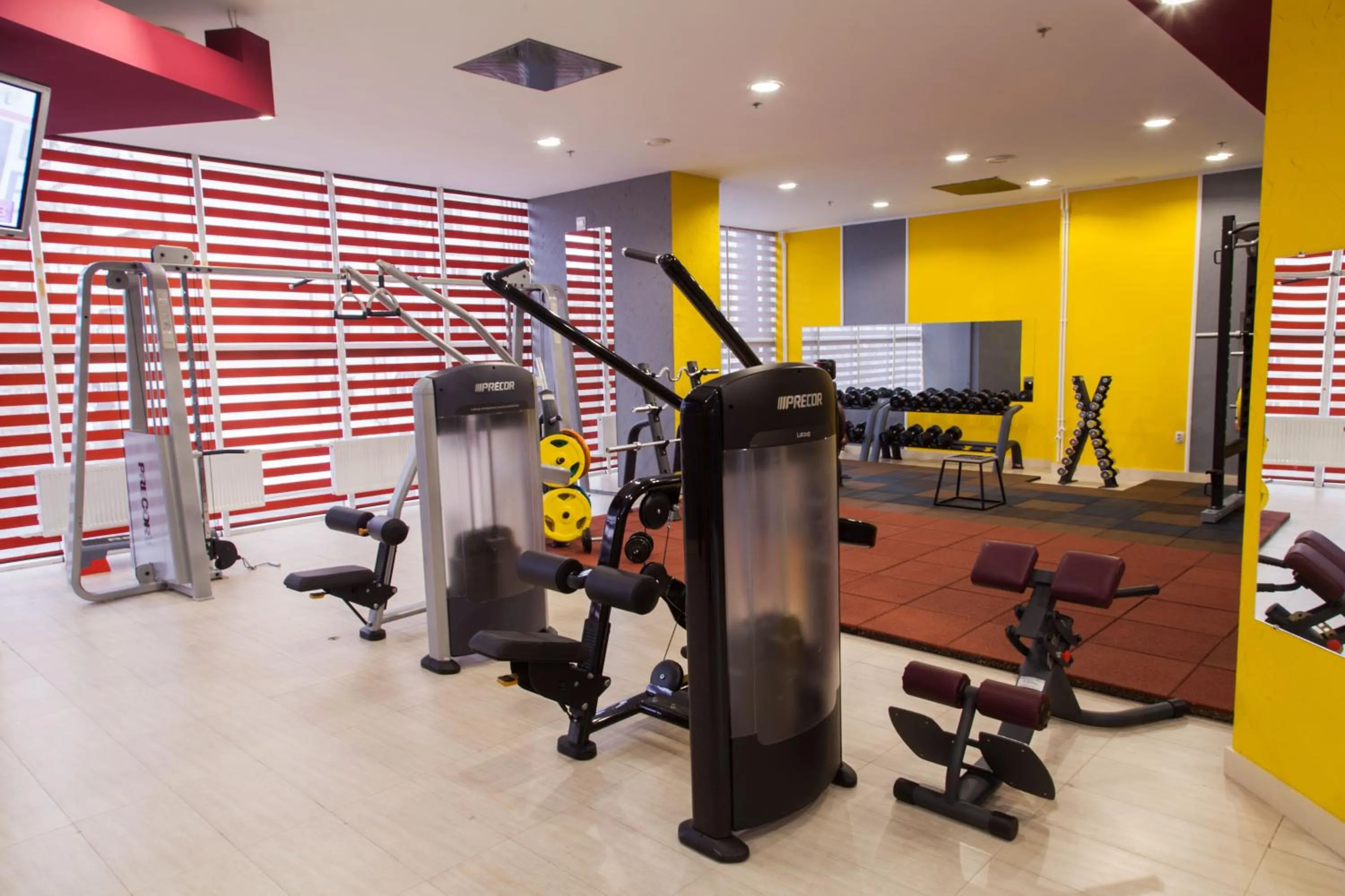 Fitness centre/facilities in Mark Plaza Hotel