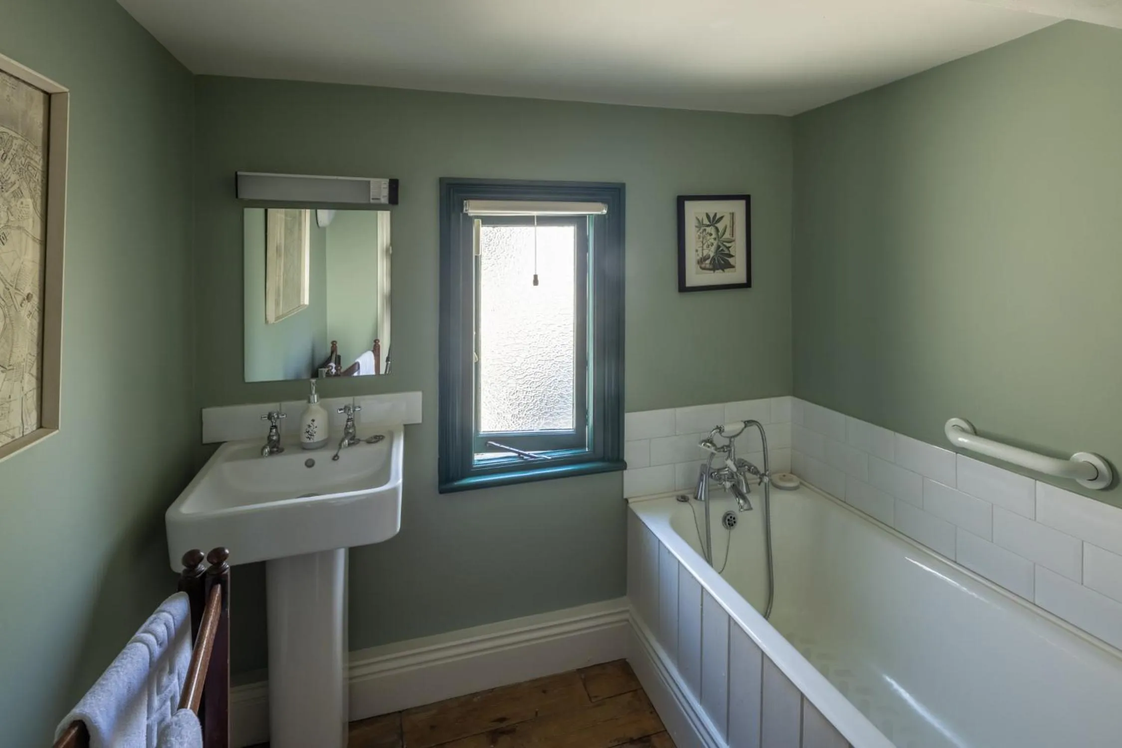 Bathroom in Castletown Round House