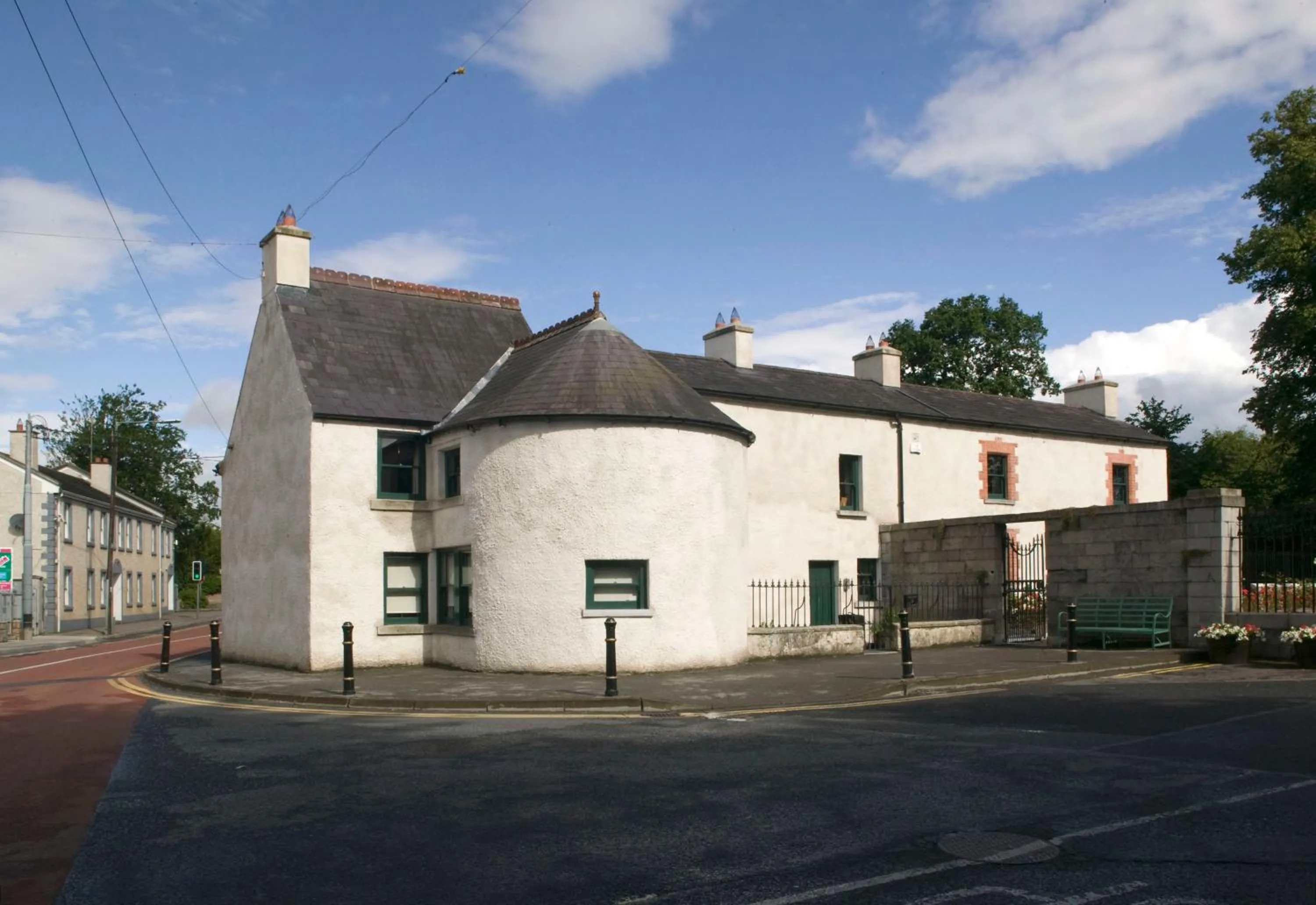 Facade/entrance in Castletown Round House