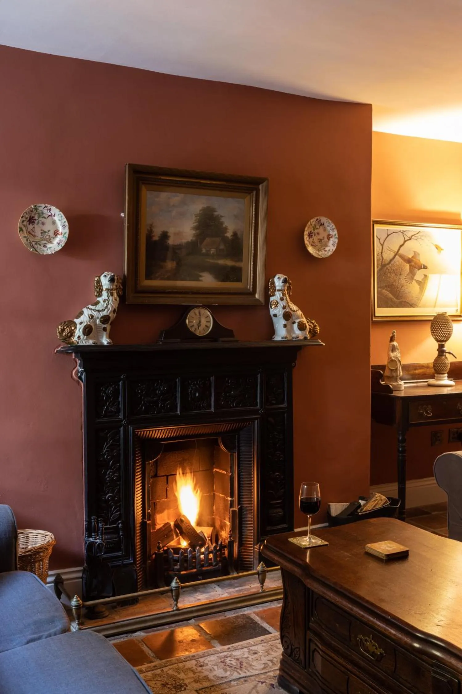 Living room in Castletown Round House