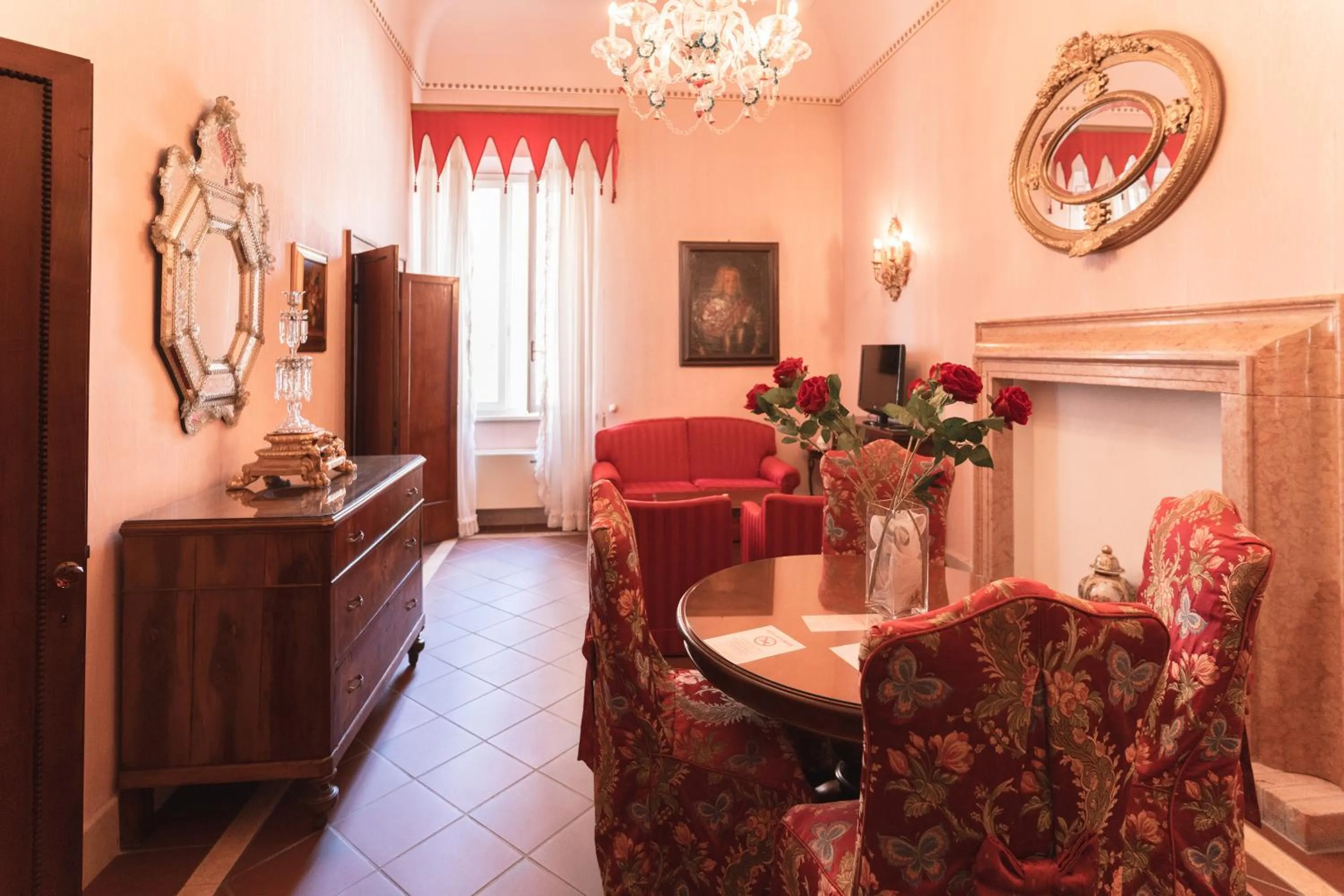 Living room in Hotel & SPA Duchessa Isabella Collection by GSA Hotels