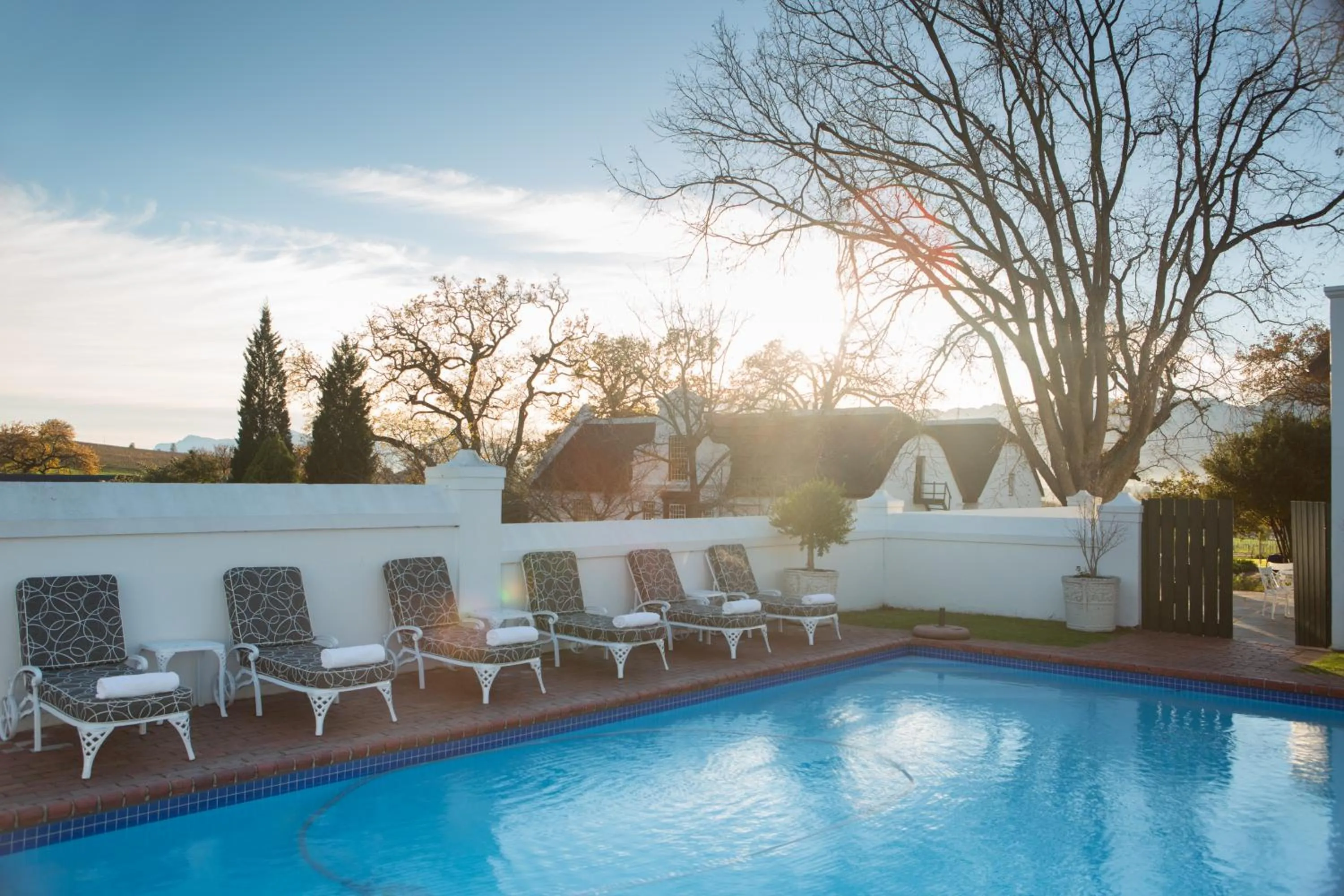 Swimming pool in Laborie Jonkershuis