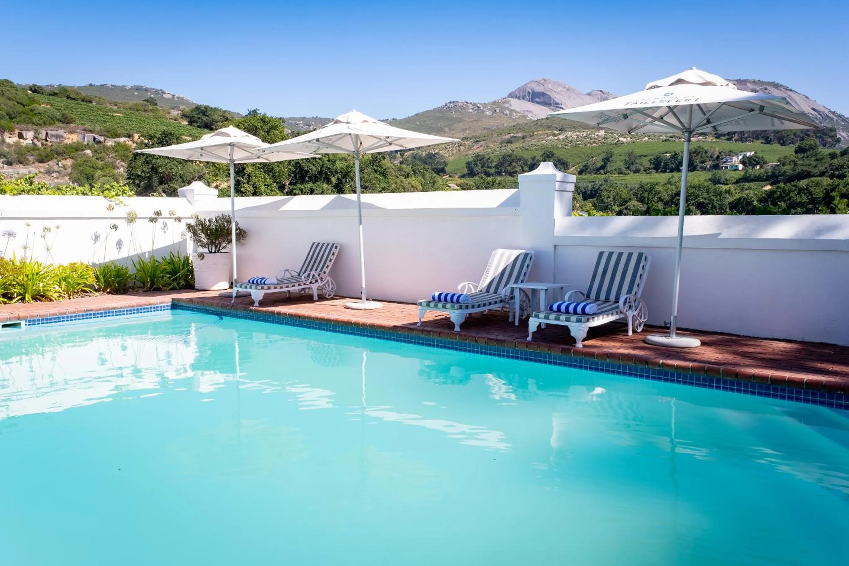 Swimming pool in Laborie Jonkershuis