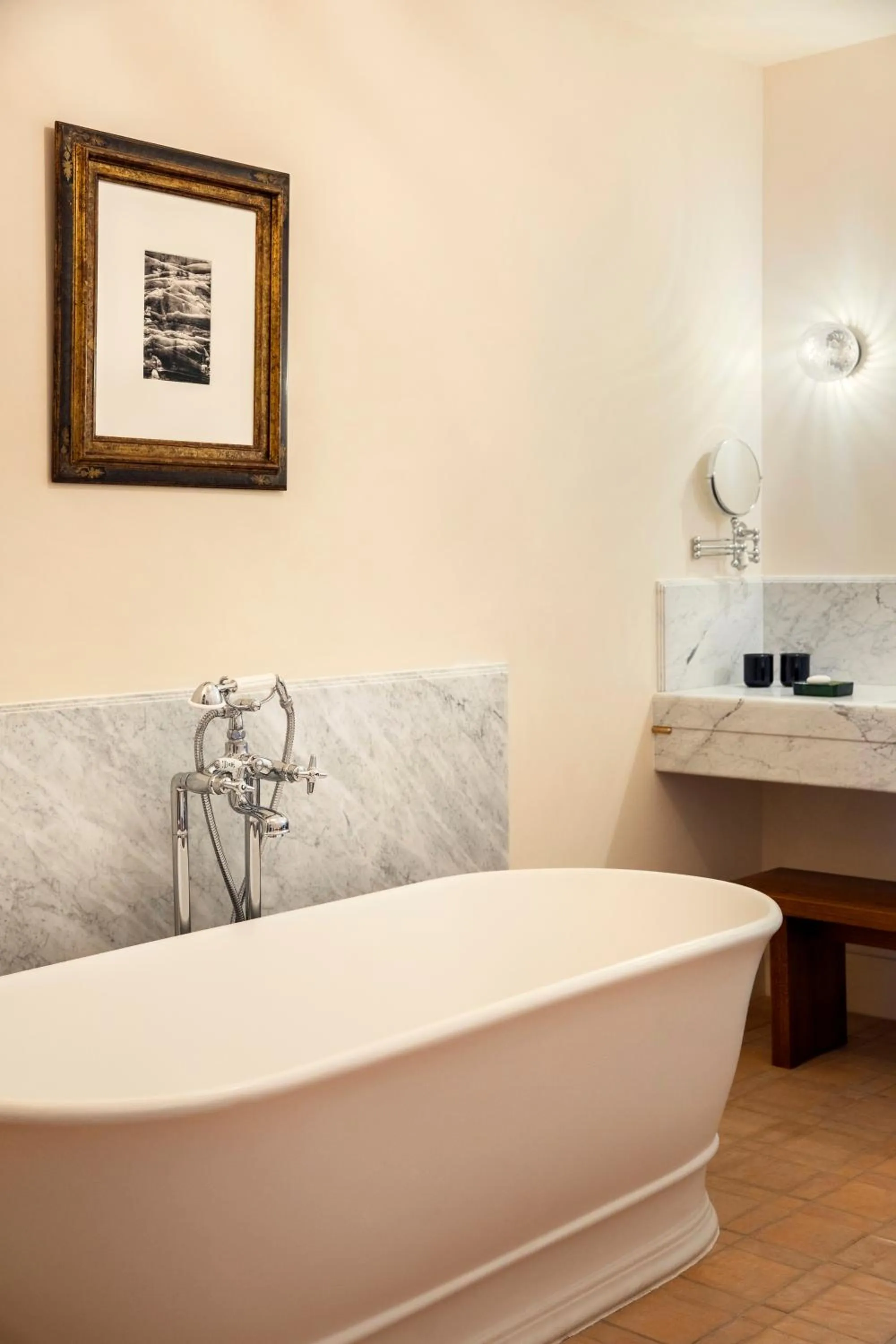 Bathroom, Bed in Portella Palma