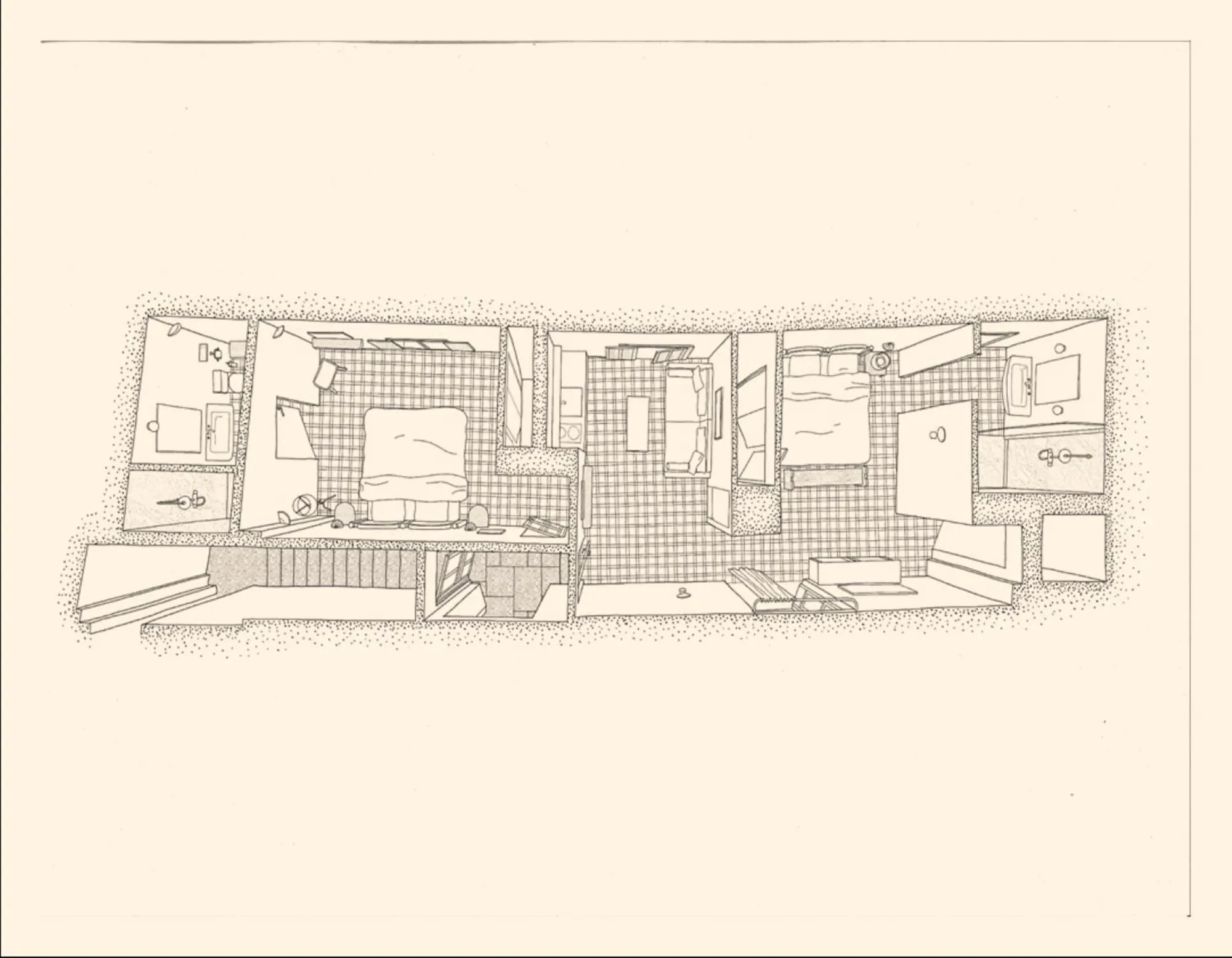 Bird's eye view in Portella Palma