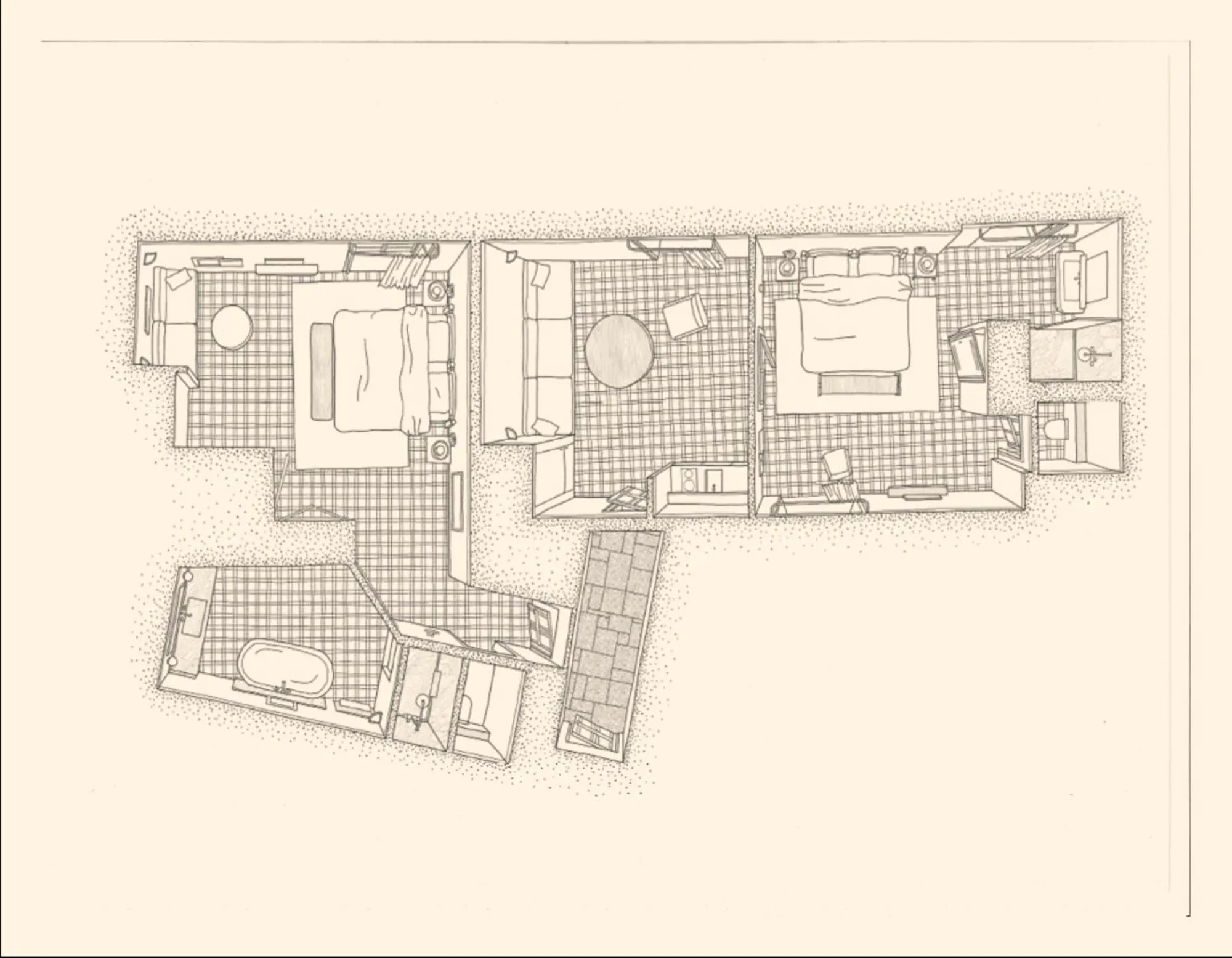 Bird's eye view in Portella Palma