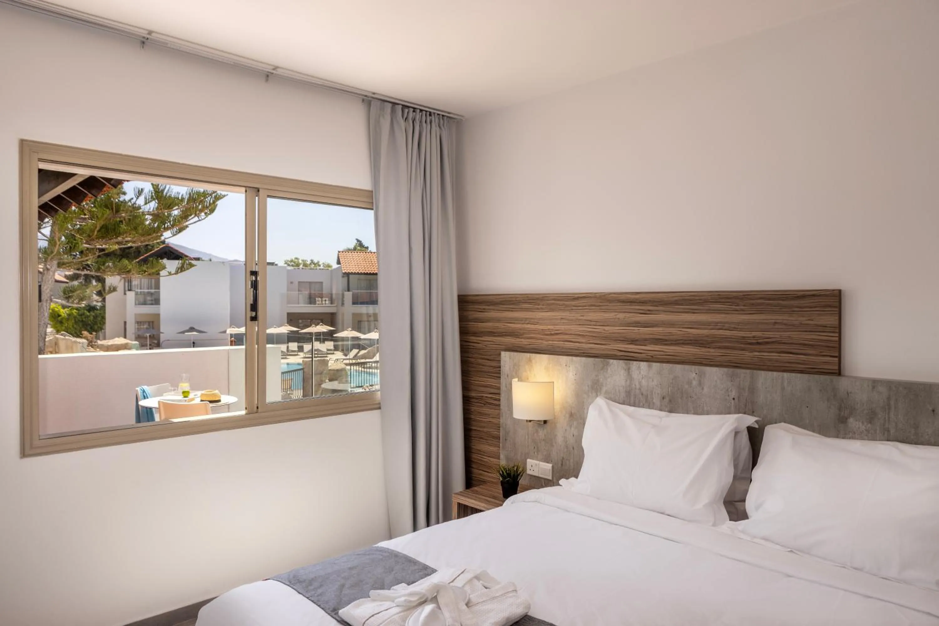 Bedroom, Bed in Kapetanios Aqua Resort