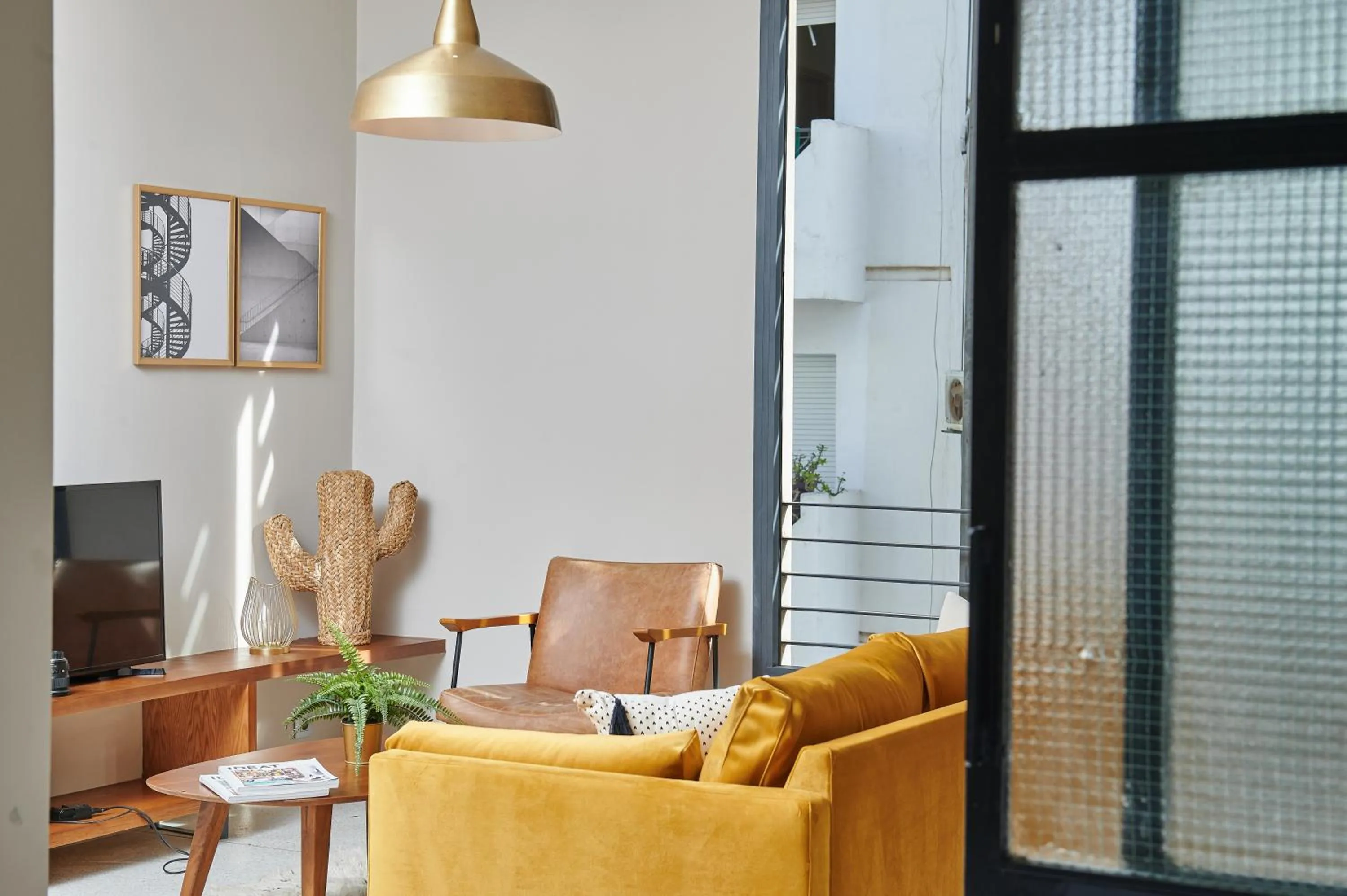 Living room in Stayhere Casablanca - Gauthier 3 - Urban Residence