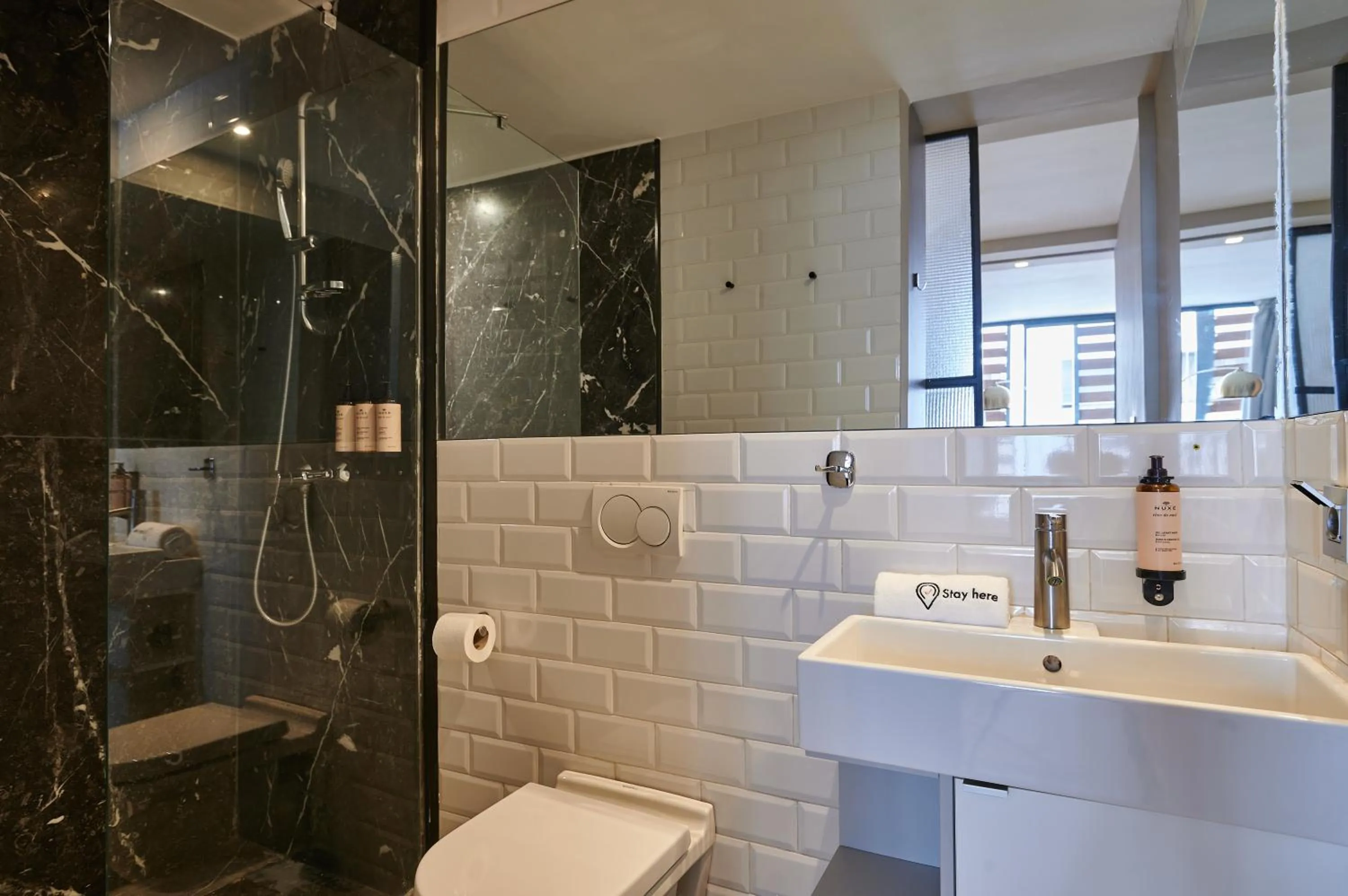 Shower in Stayhere Casablanca - Gauthier 3 - Urban Residence