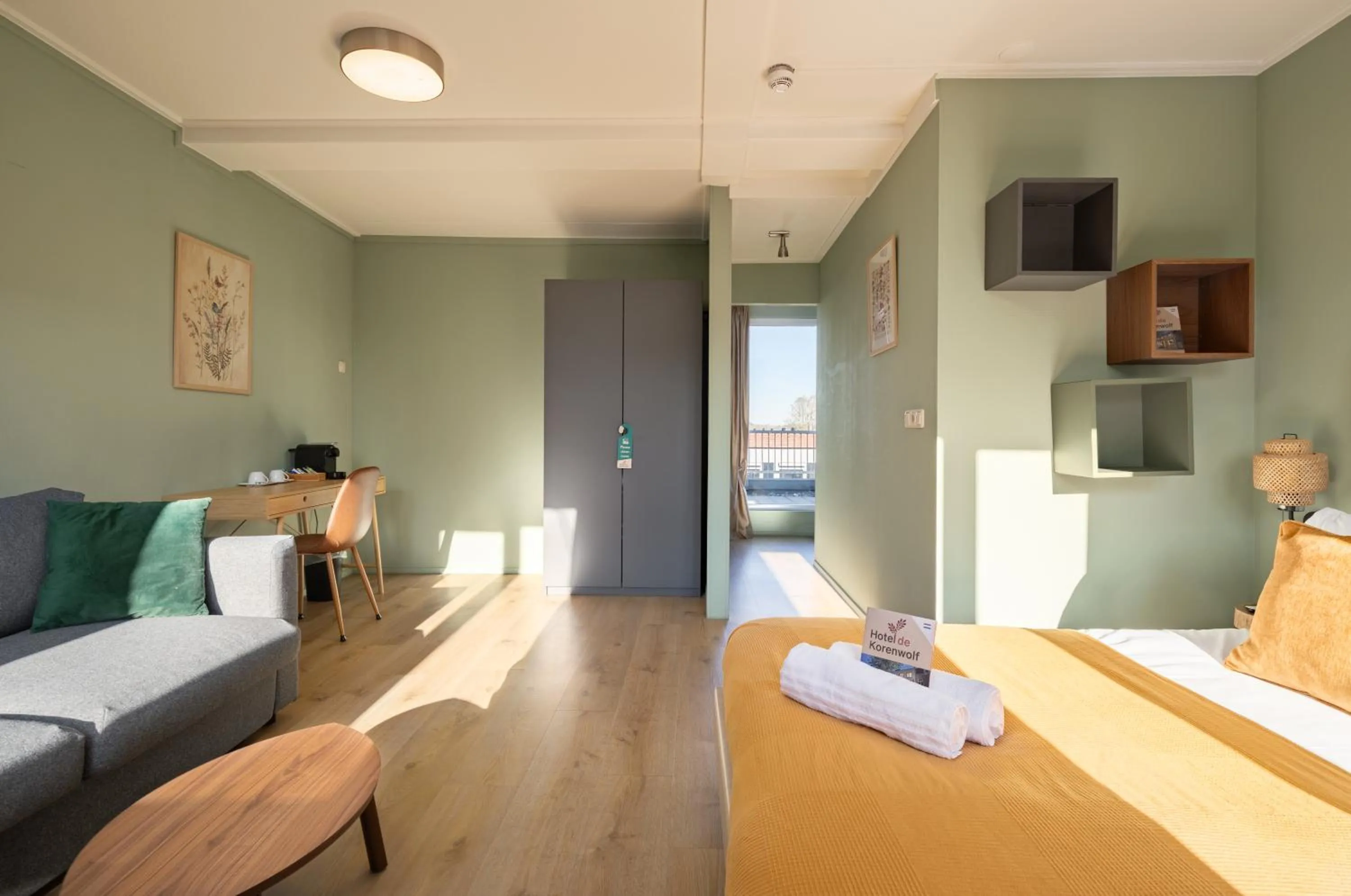 Bed in Hotel de Korenwolf