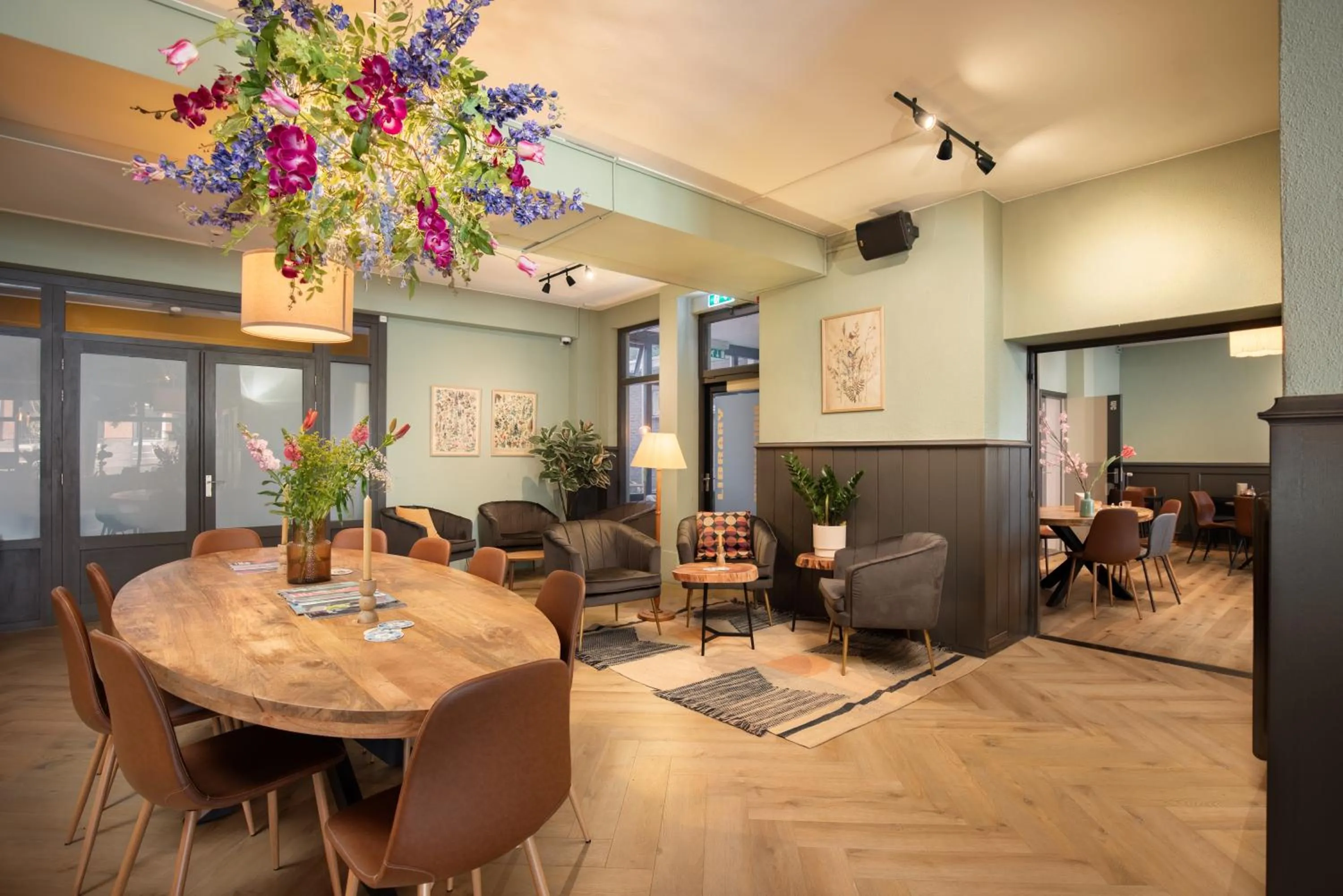 Lobby or reception in Hotel de Korenwolf