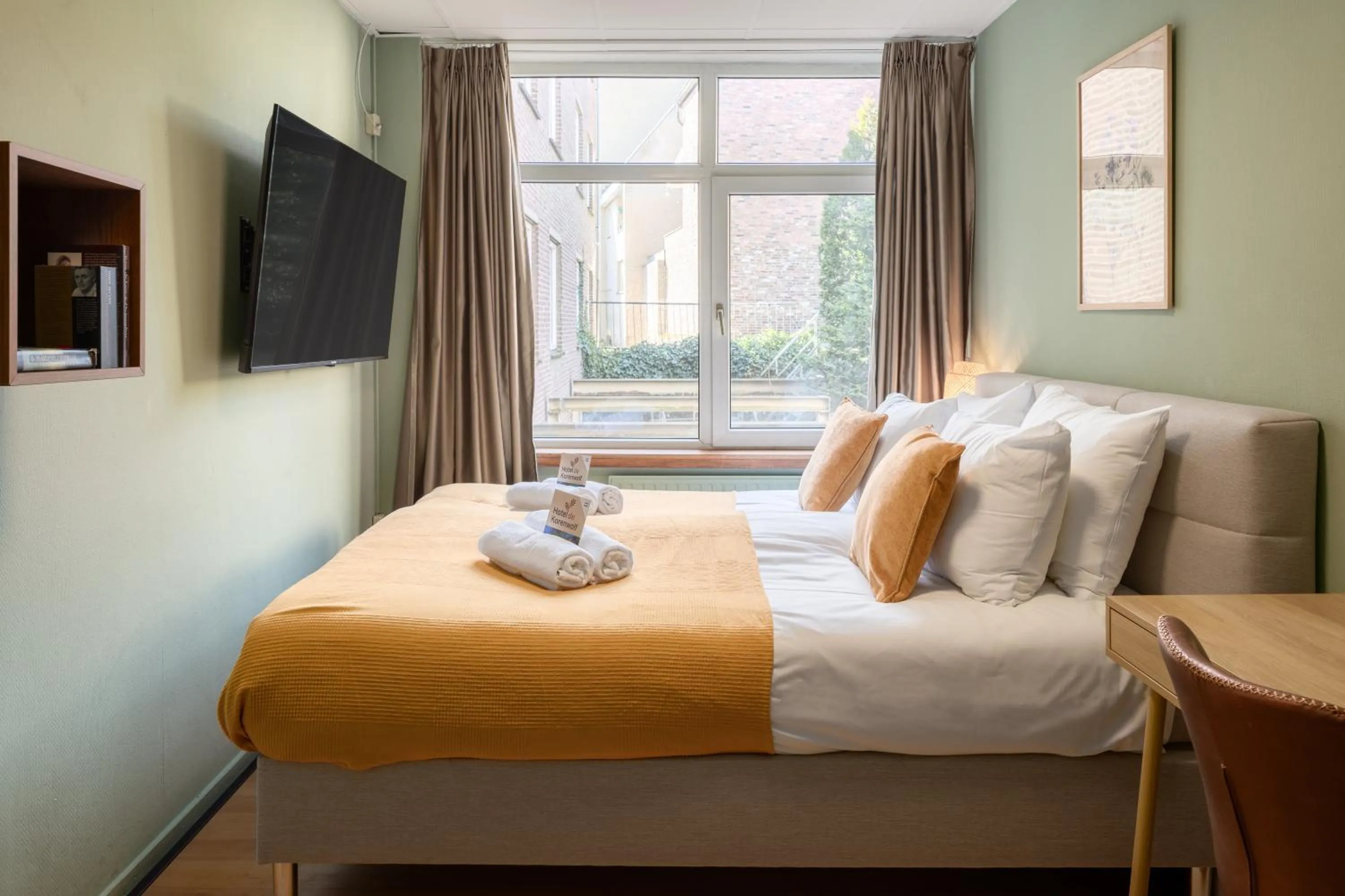 Bed in Hotel de Korenwolf