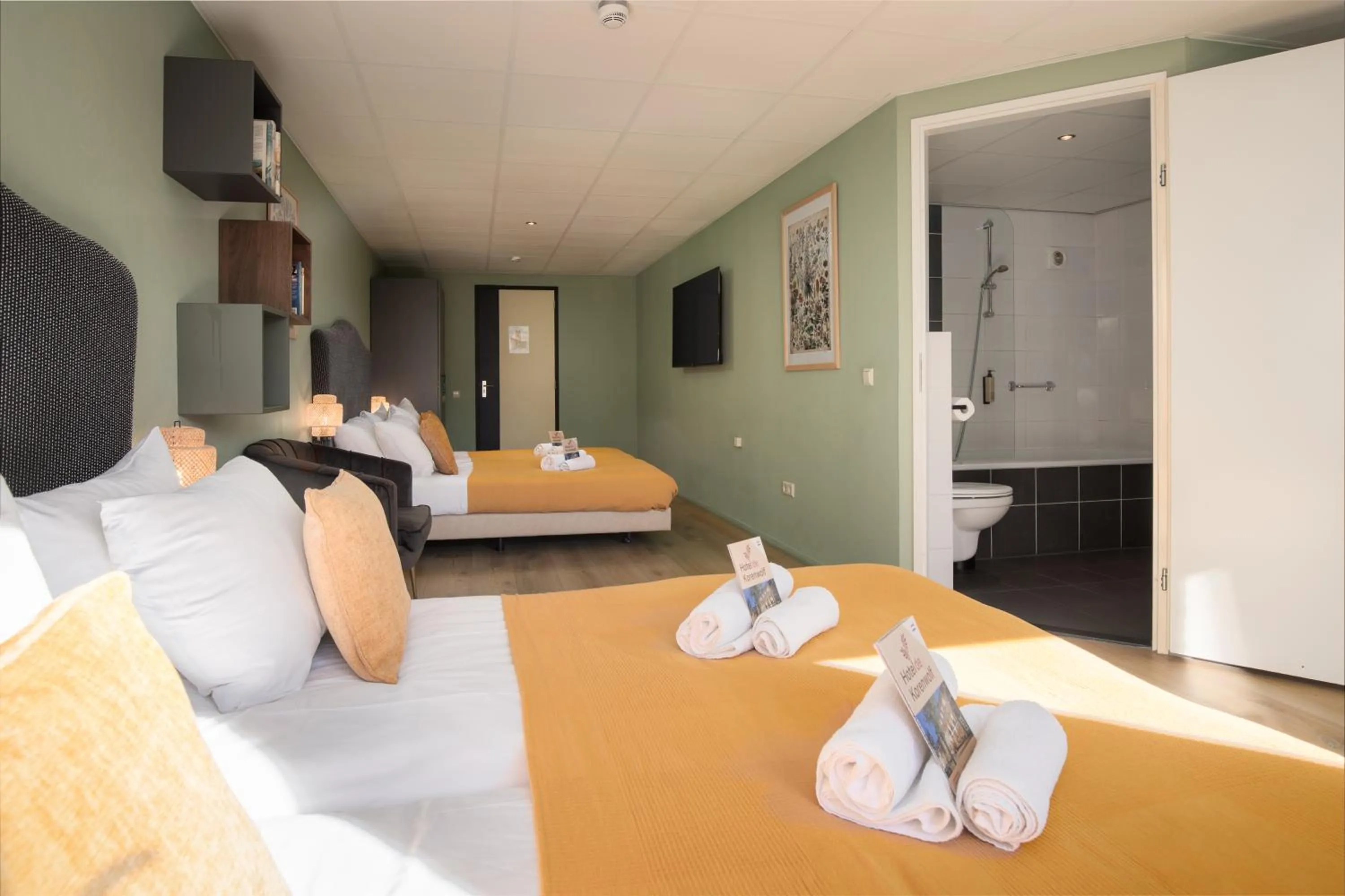 Bed in Hotel de Korenwolf