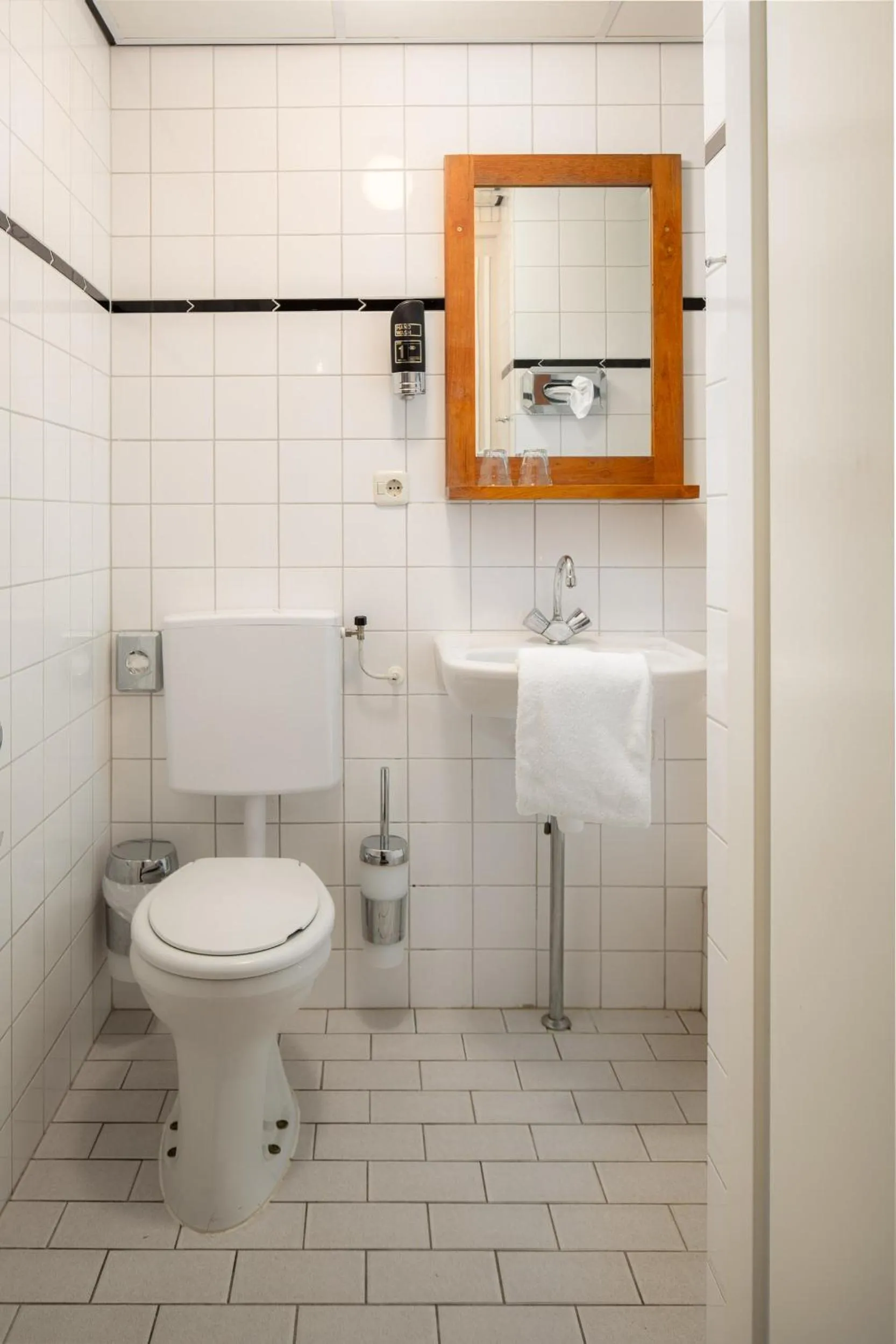 Shower in Hotel de Korenwolf