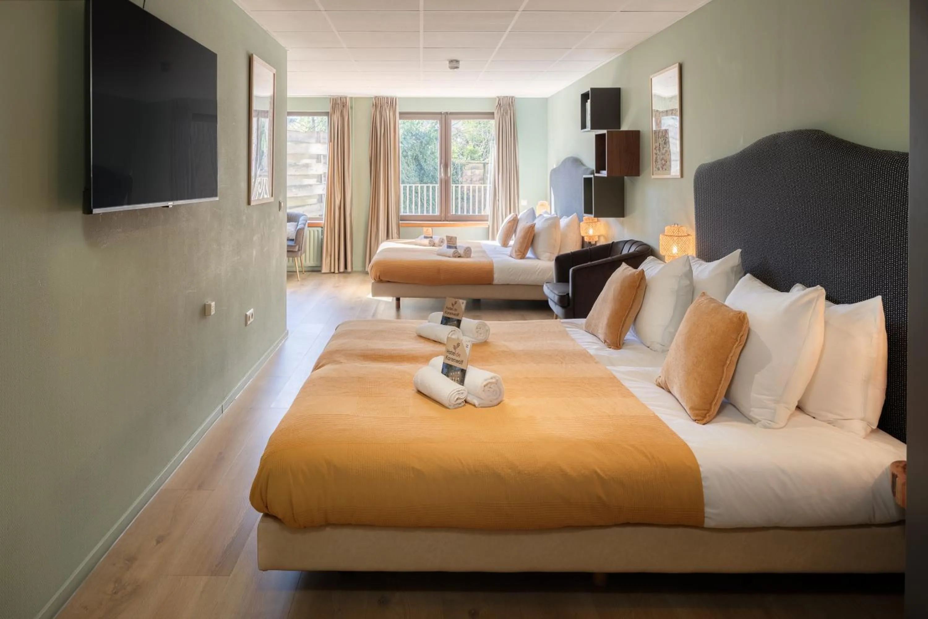 Photo of the whole room, Bed in Hotel de Korenwolf
