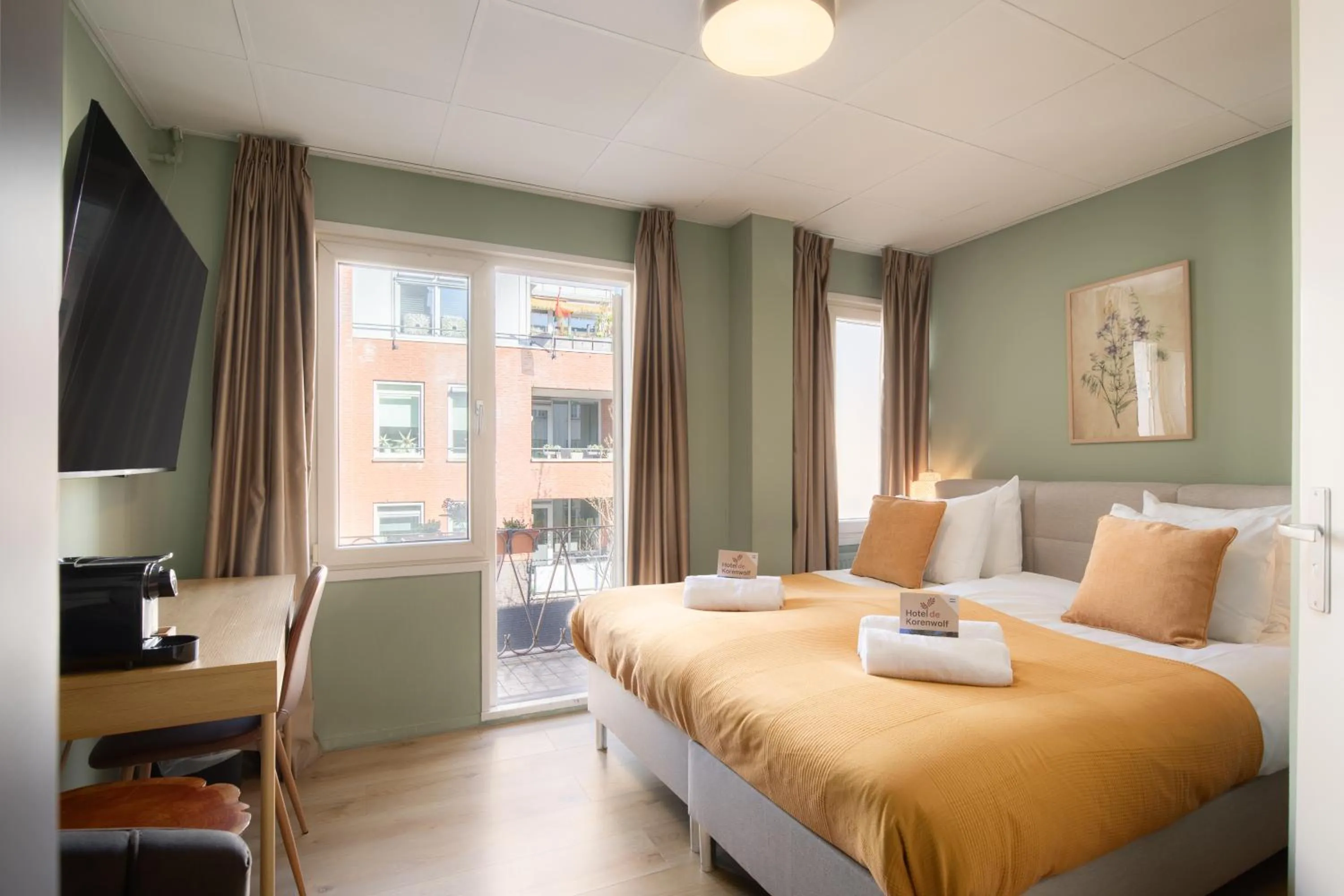 Bed in Hotel de Korenwolf