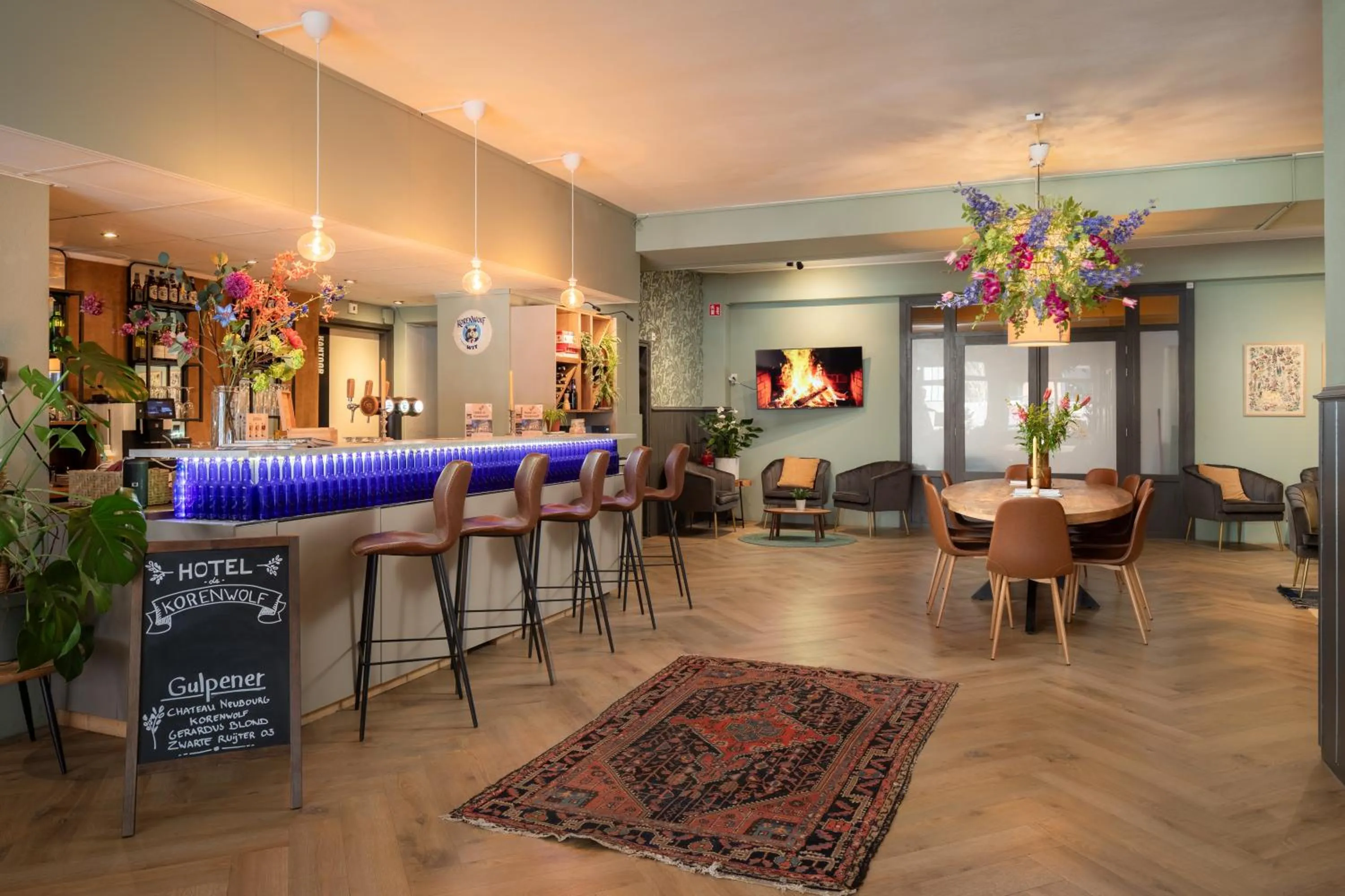 Lounge or bar in Hotel de Korenwolf