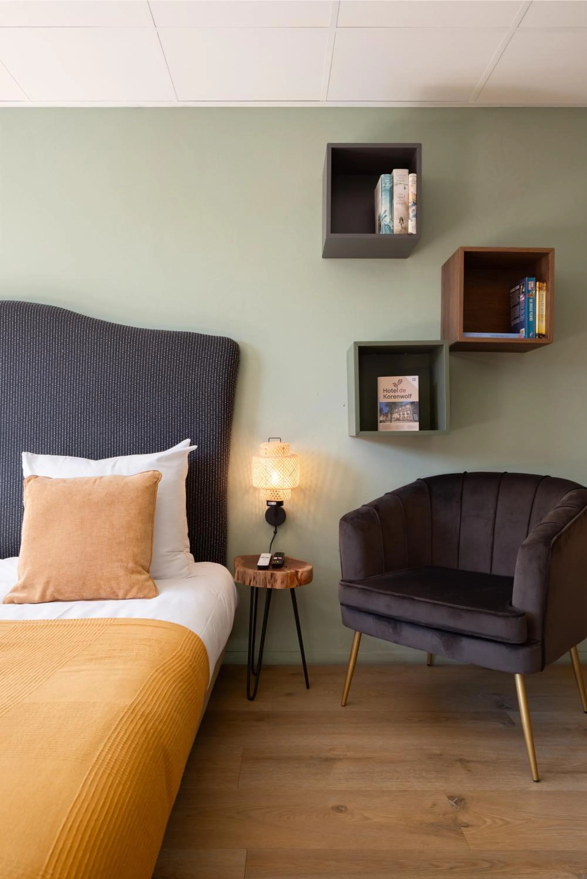 Seating area in Hotel de Korenwolf