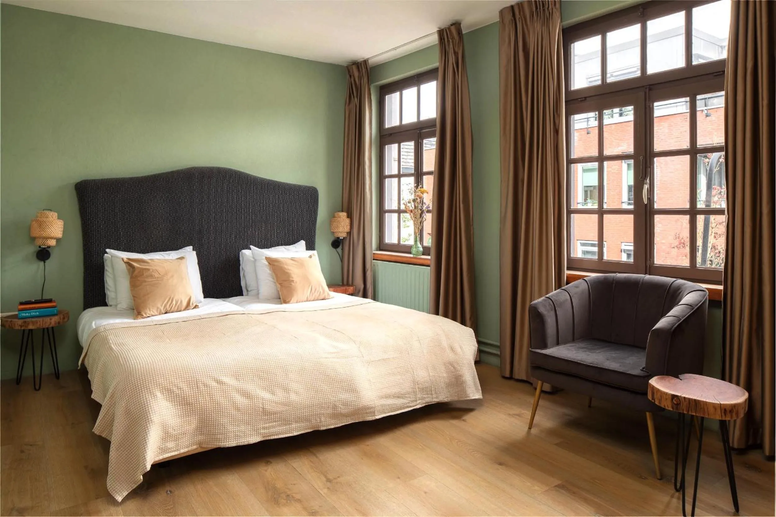 Bed in Hotel de Korenwolf