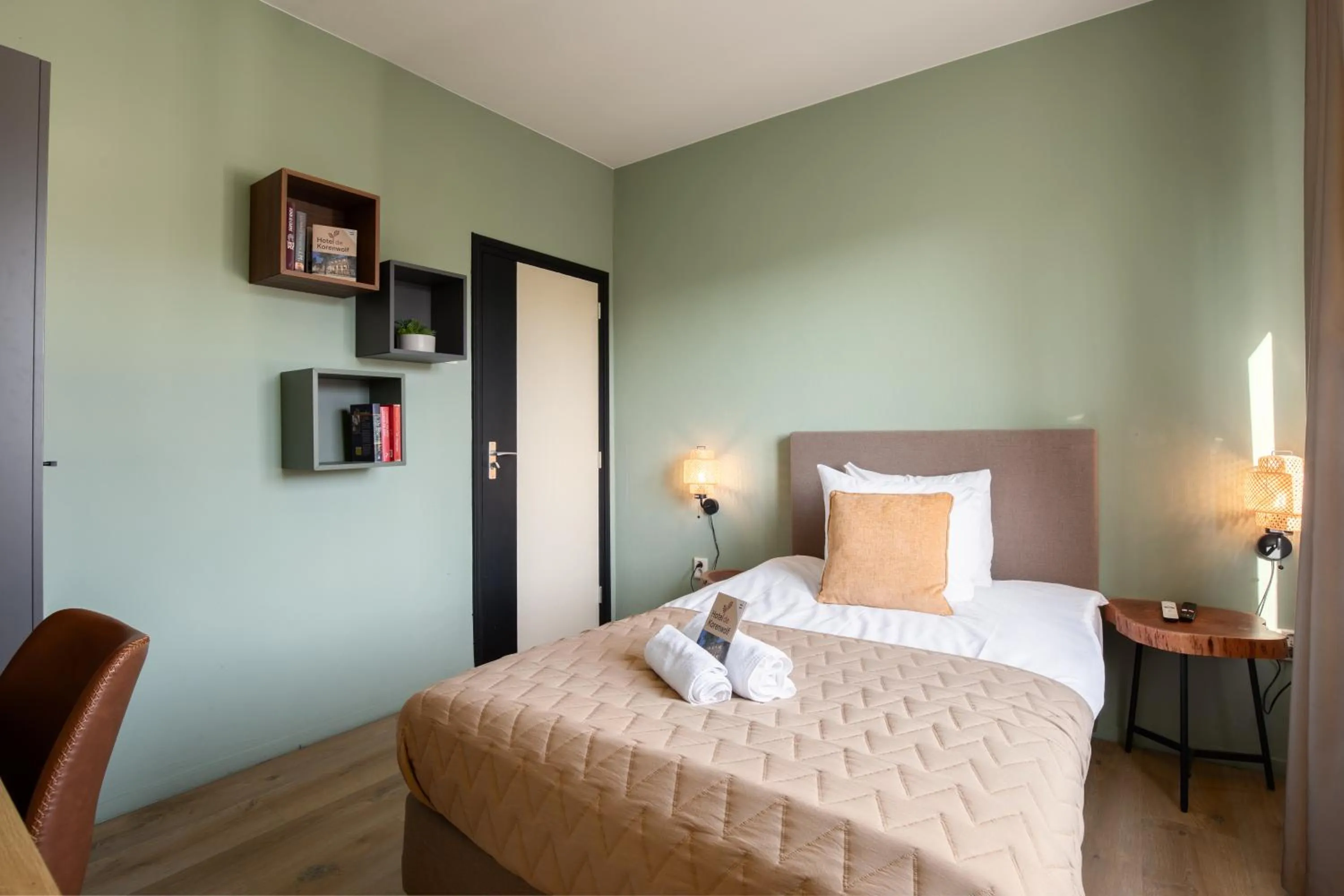 Bed in Hotel de Korenwolf