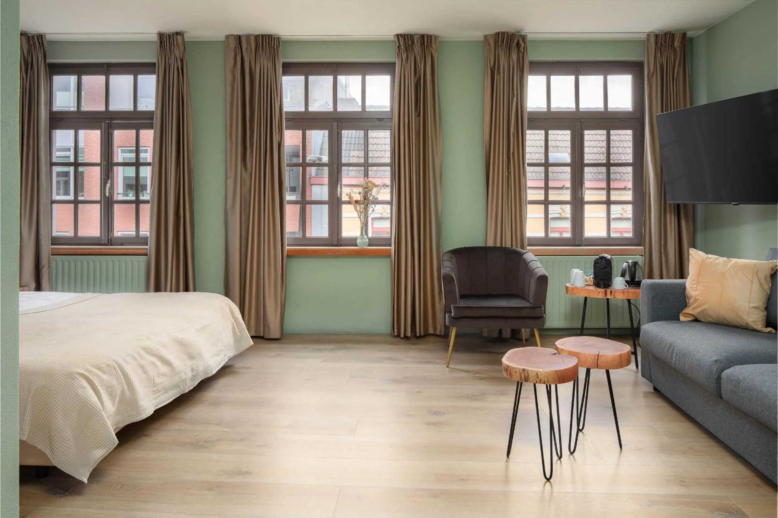 Photo of the whole room, Bed in Hotel de Korenwolf