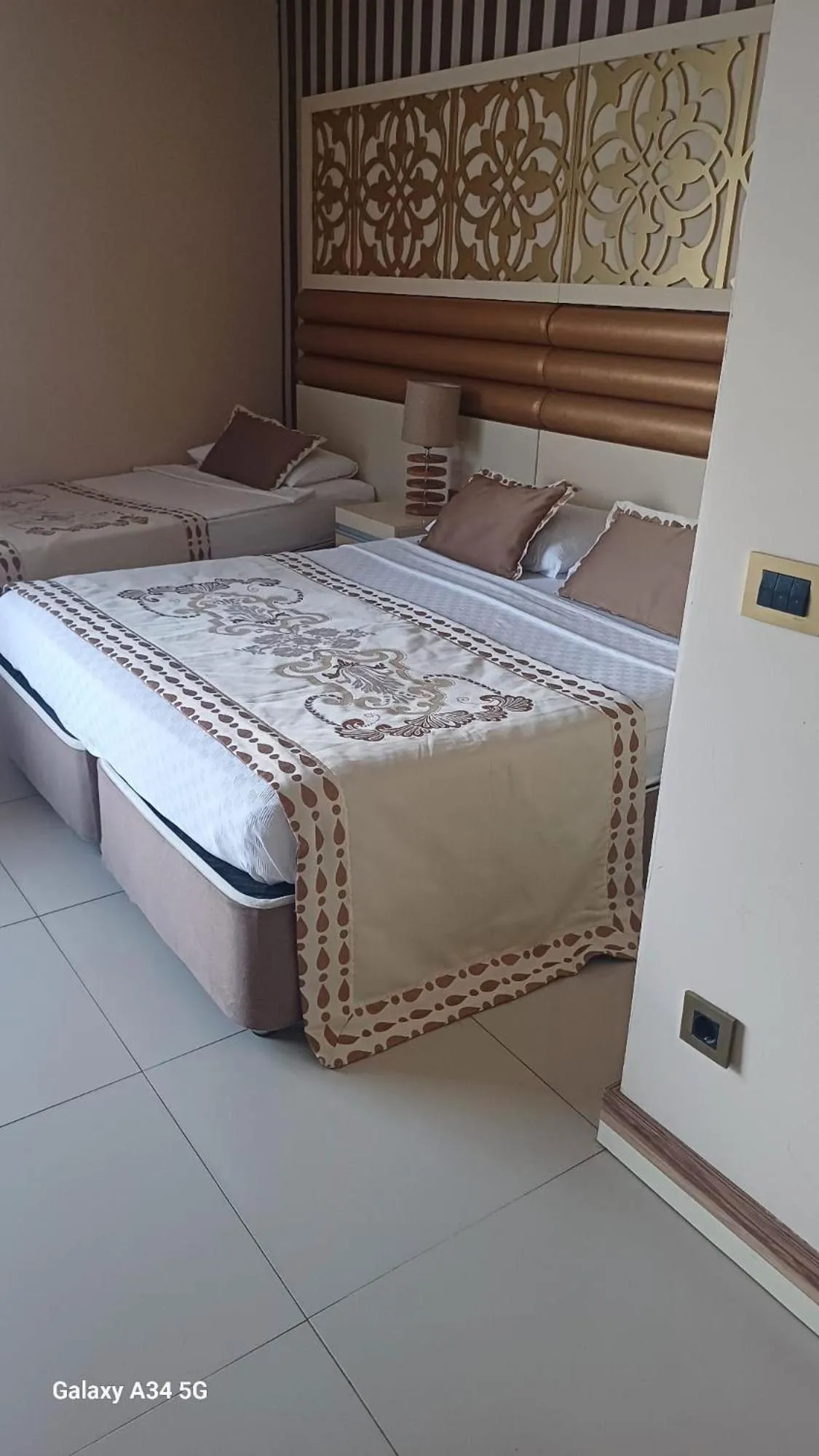 Bed in Elamir Resort Hotel