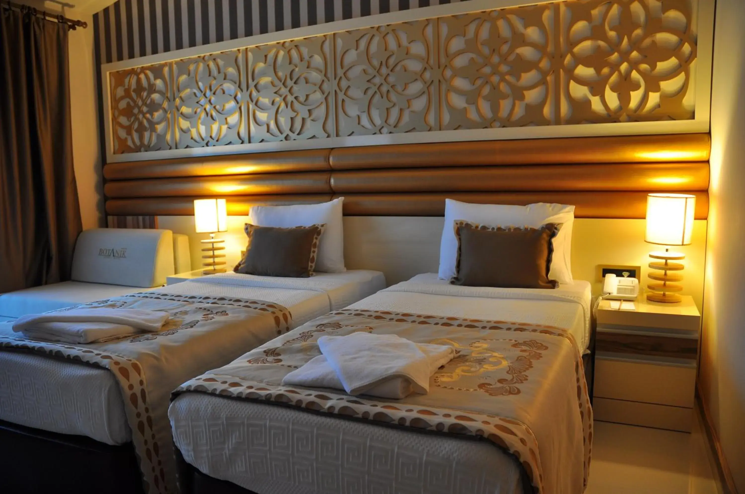 Bed in Elamir Resort Hotel