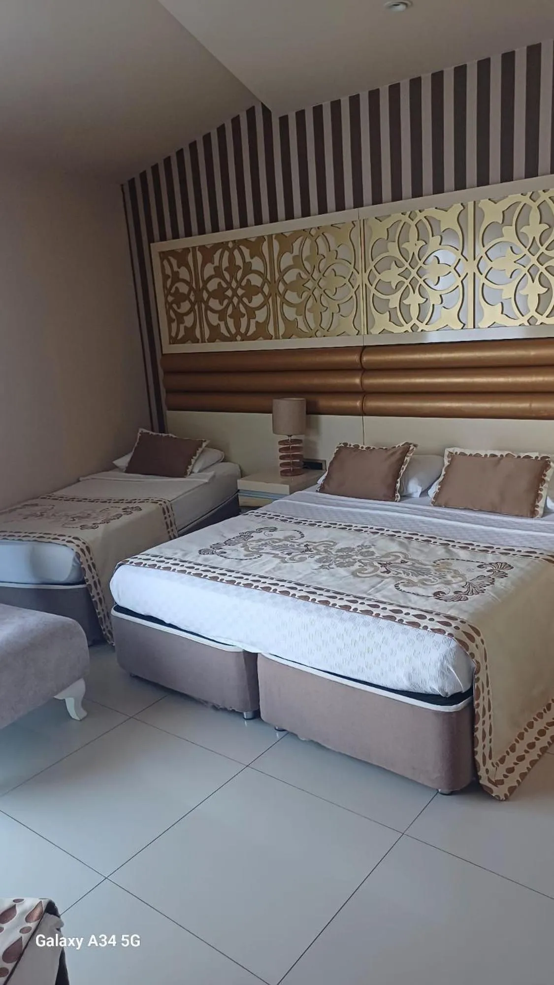 Bed in Elamir Resort Hotel