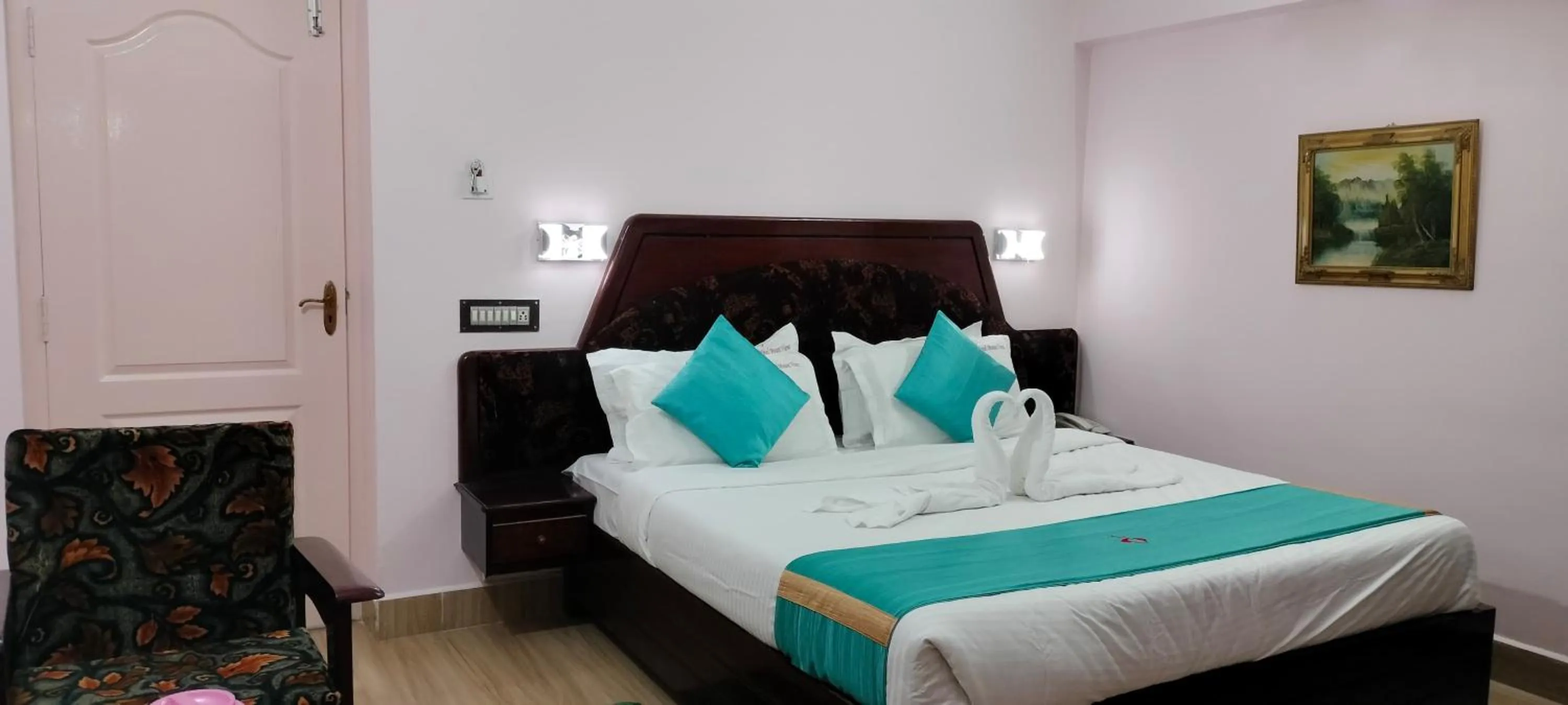 Bed in Hotel Mount View