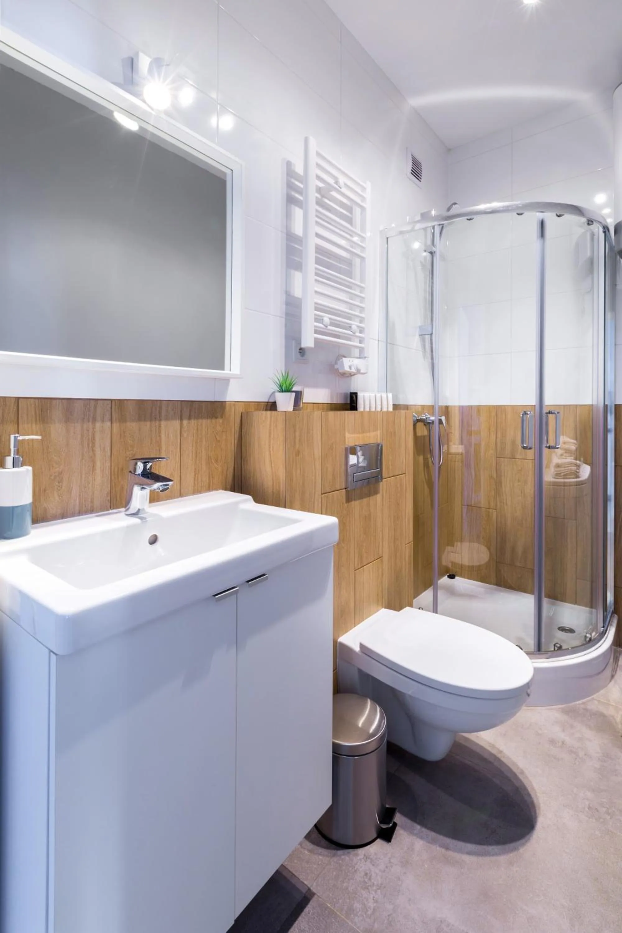 Bathroom in Wonderful Apartments in the Center of Krakow