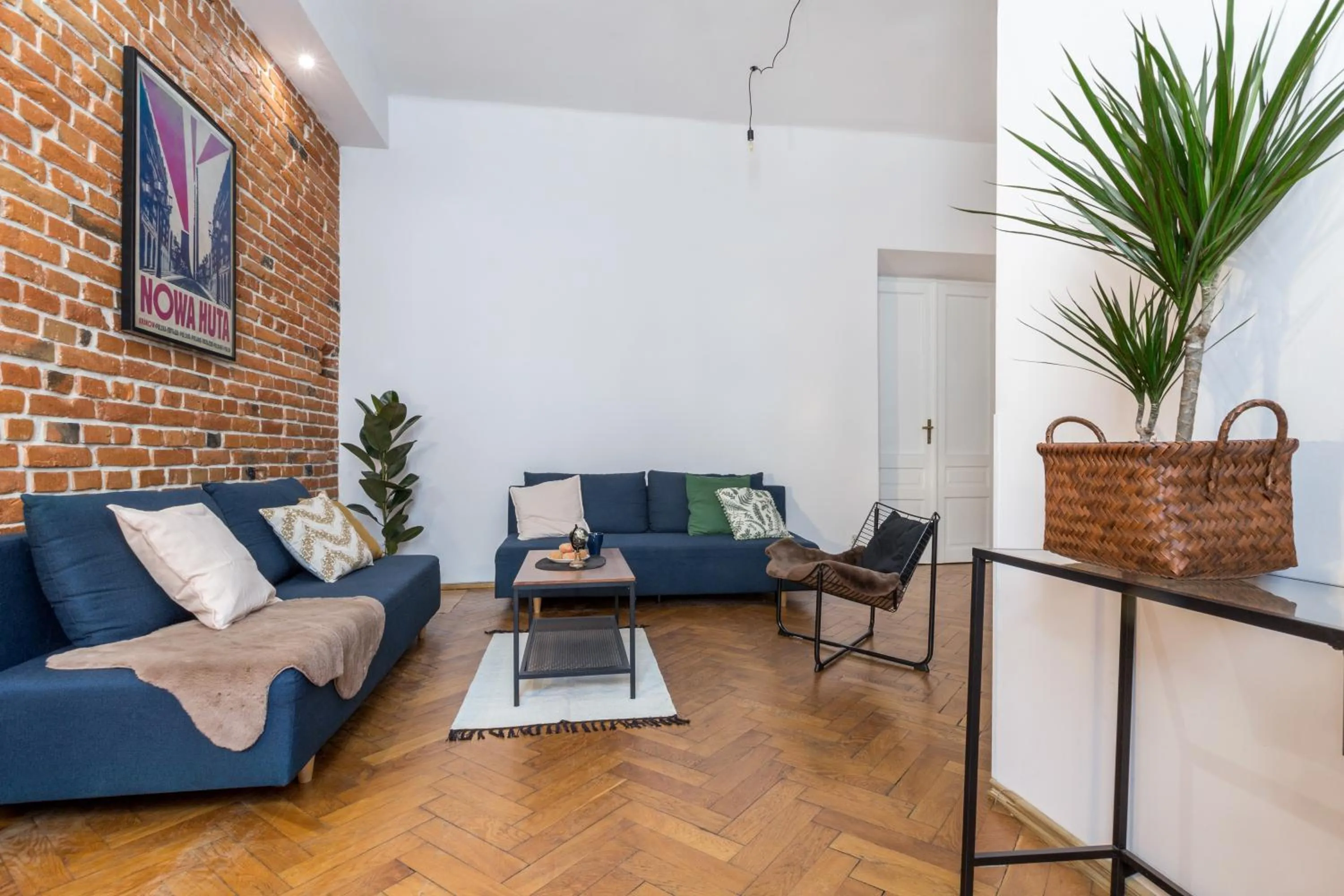 Living room in Wonderful Apartments in the Center of Krakow