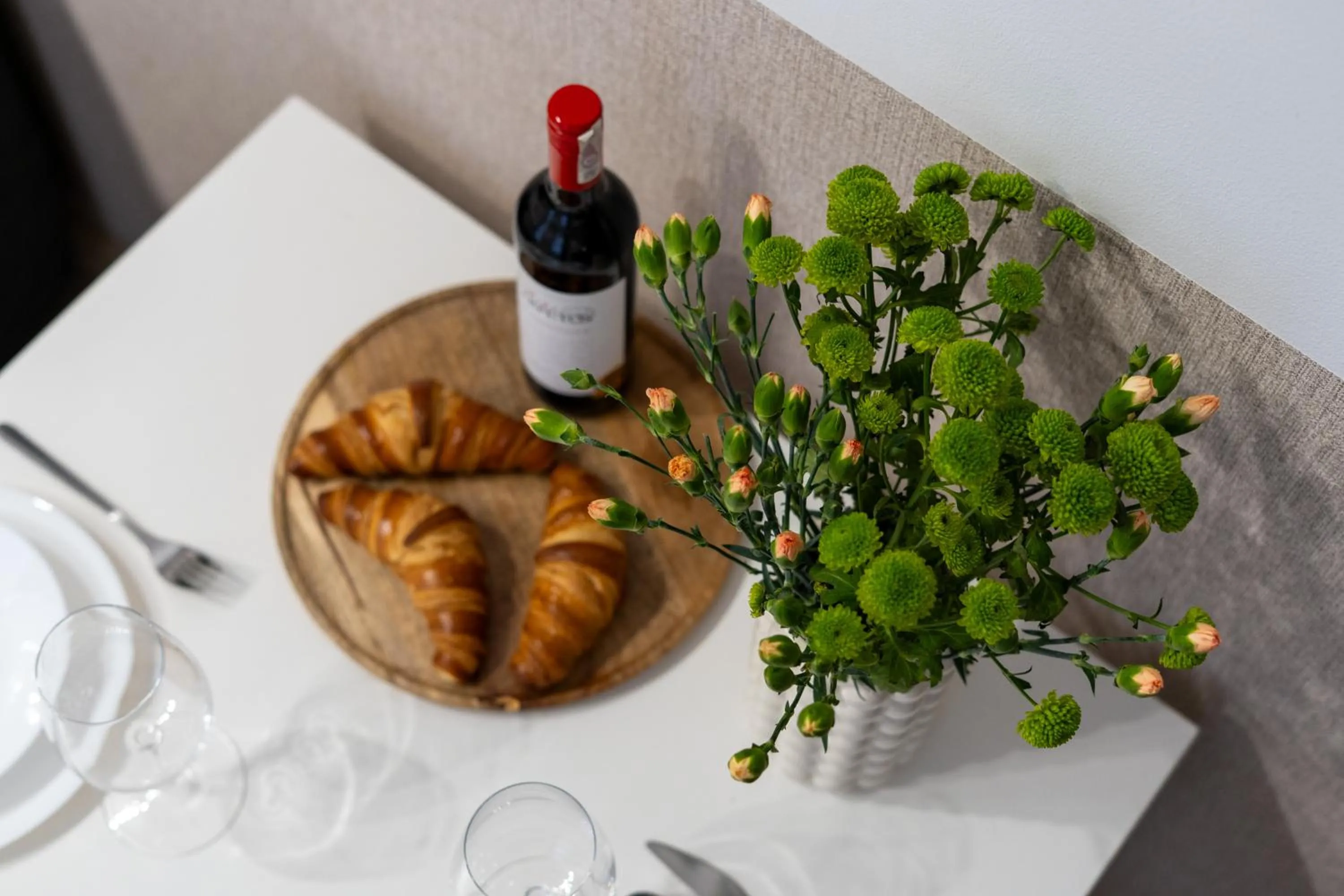 Food in Wonderful Apartments in the Center of Krakow