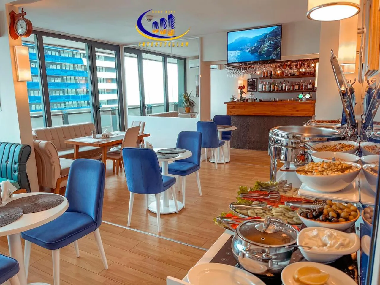 Buffet breakfast in INTERSTELLAR ☆ ORBI CITY