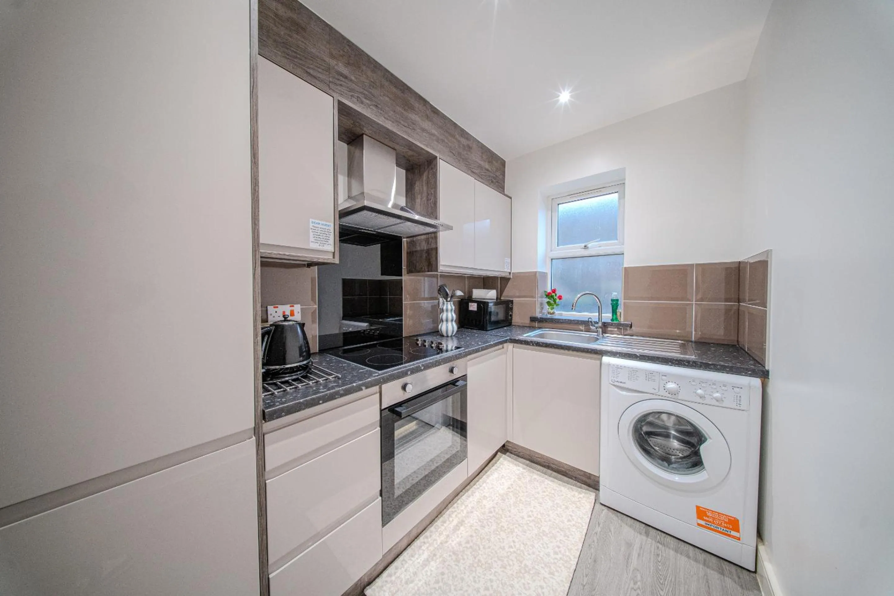 Kitchen or kitchenette in Ilford Luxury Apartments