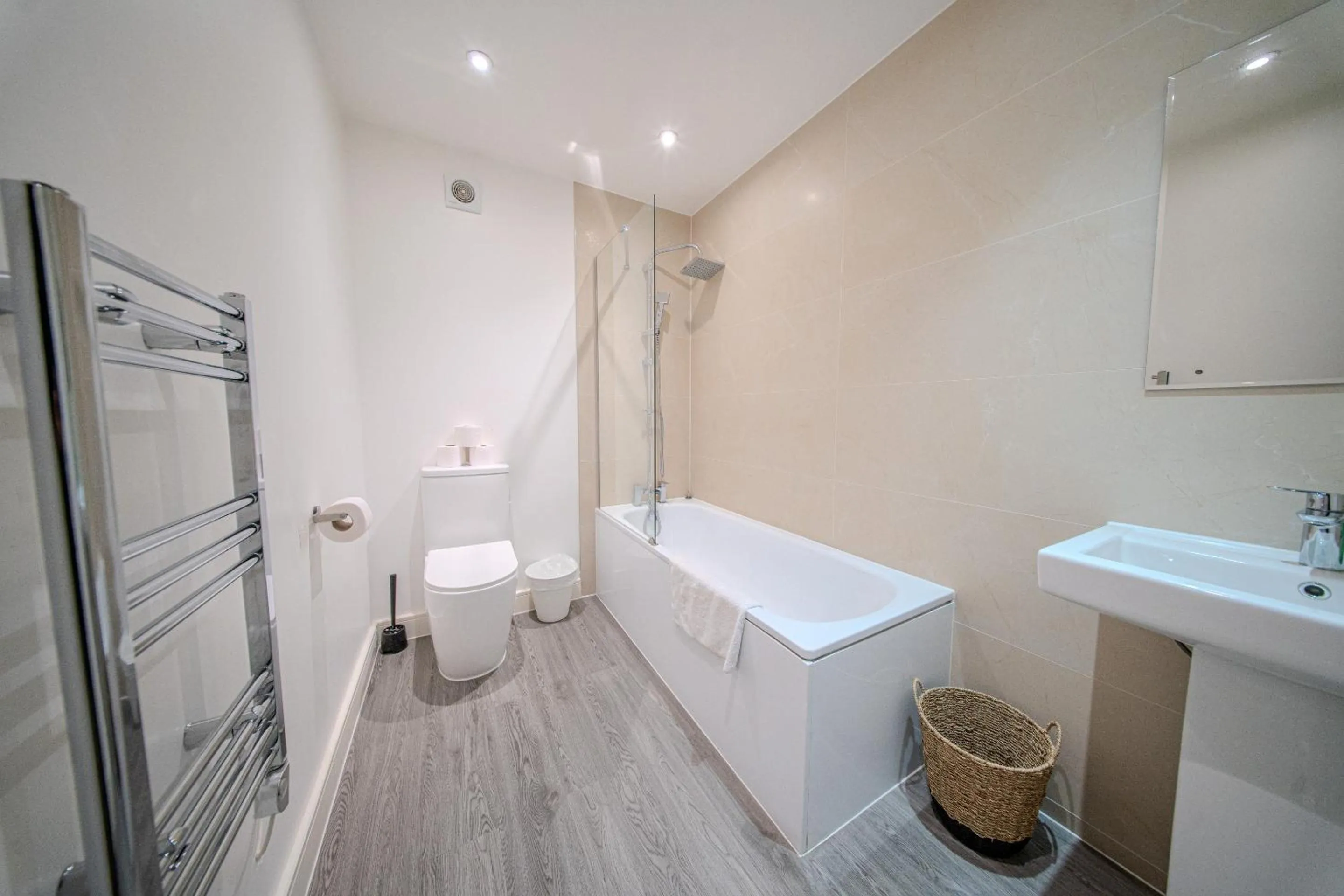 Bathroom in Ilford Luxury Apartments