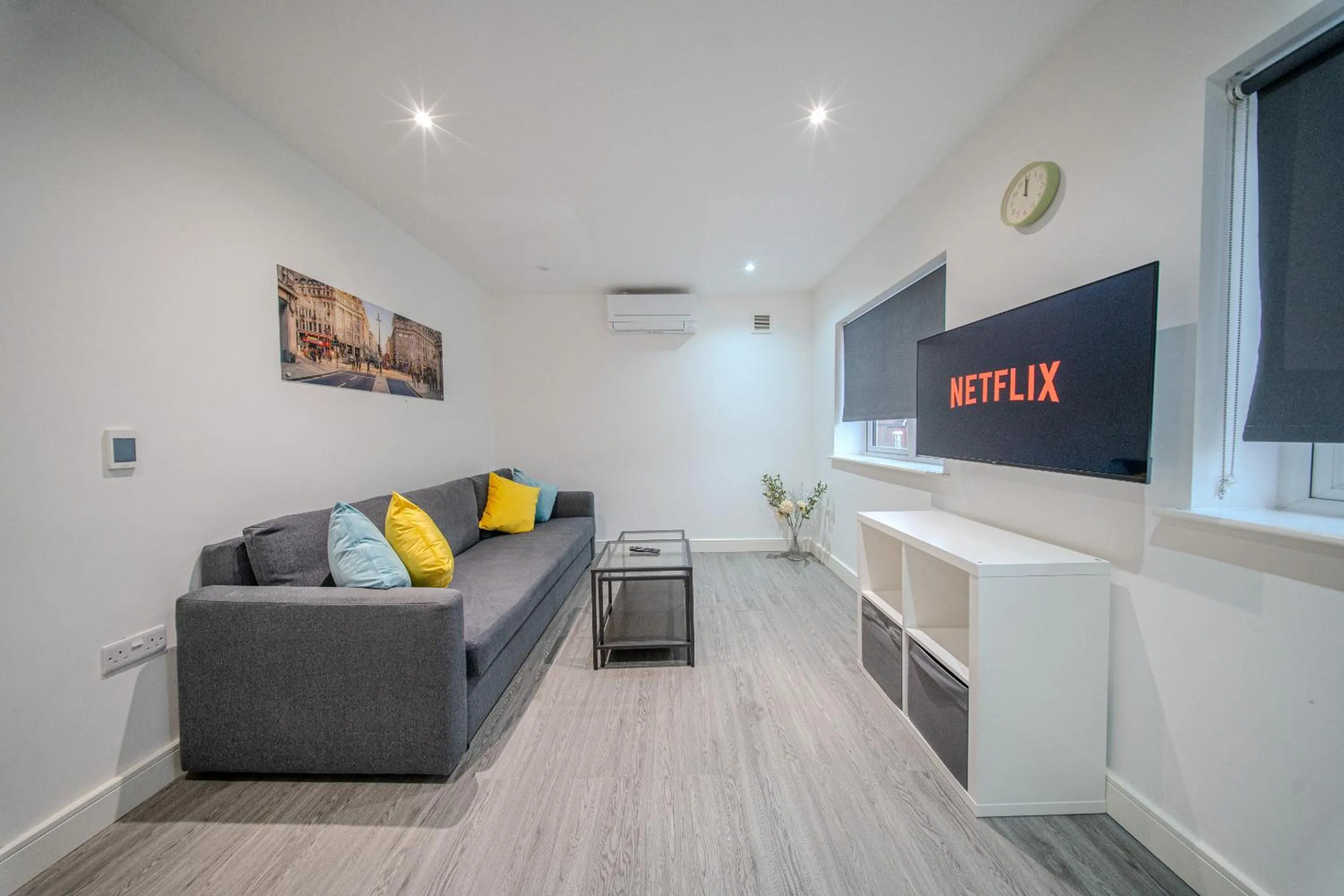 Living room in Ilford Luxury Apartments