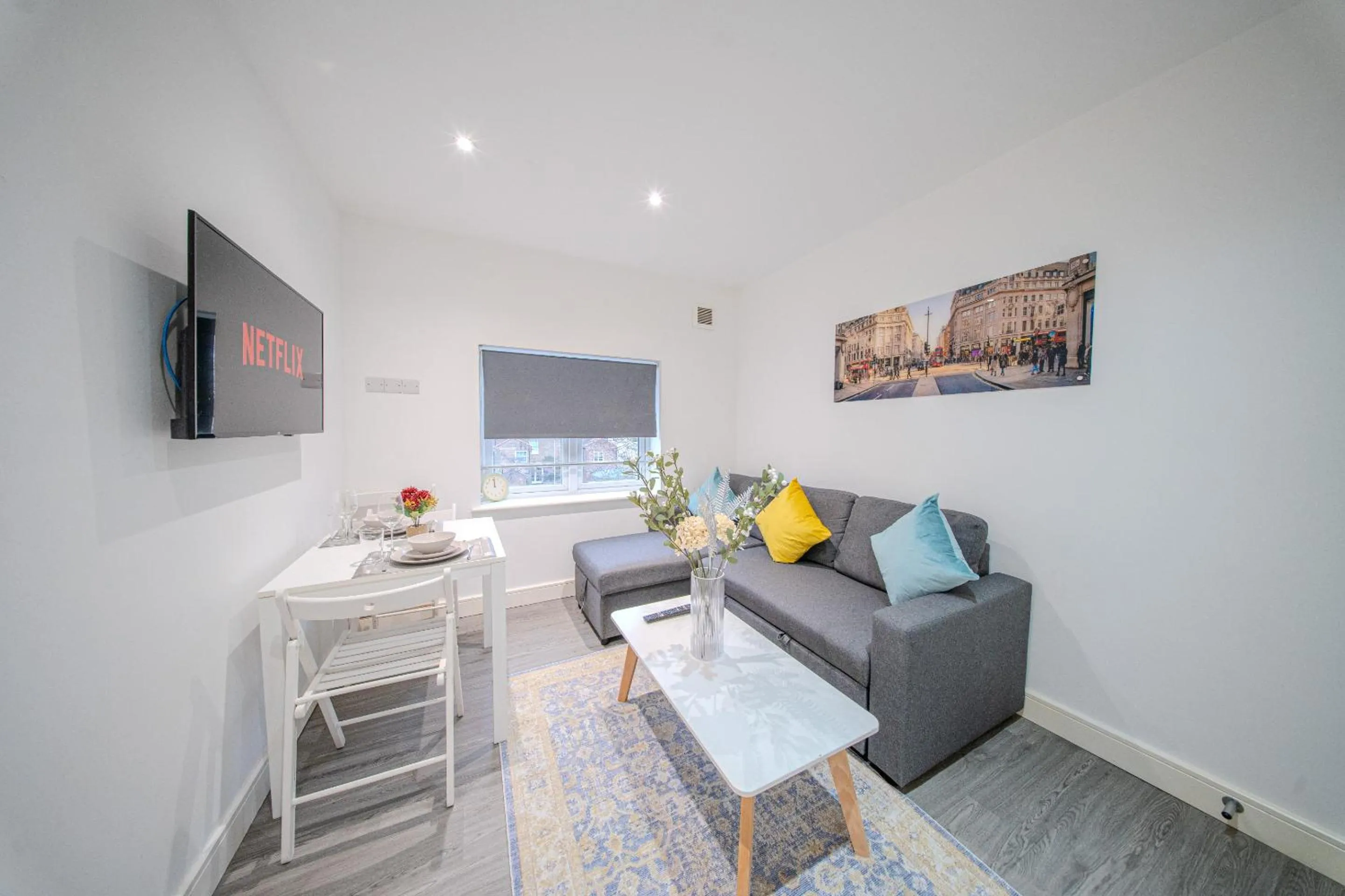 Living room in Ilford Luxury Apartments