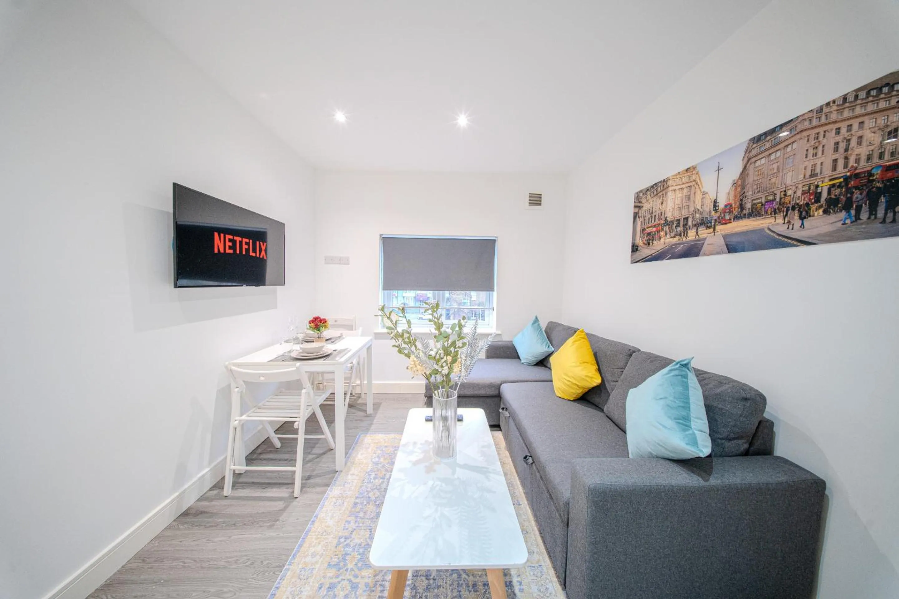 Living room in Ilford Luxury Apartments