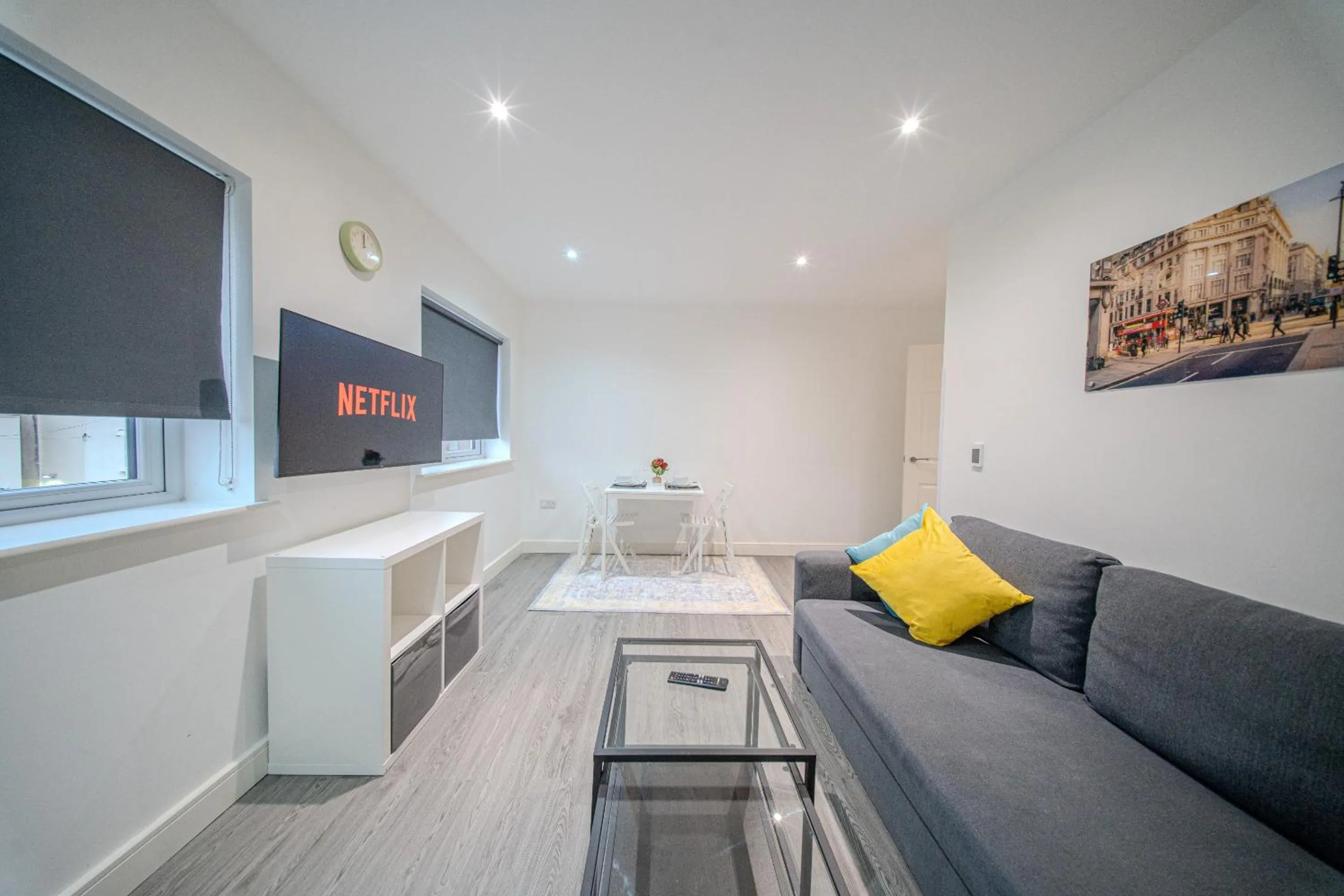 Living room in Ilford Luxury Apartments