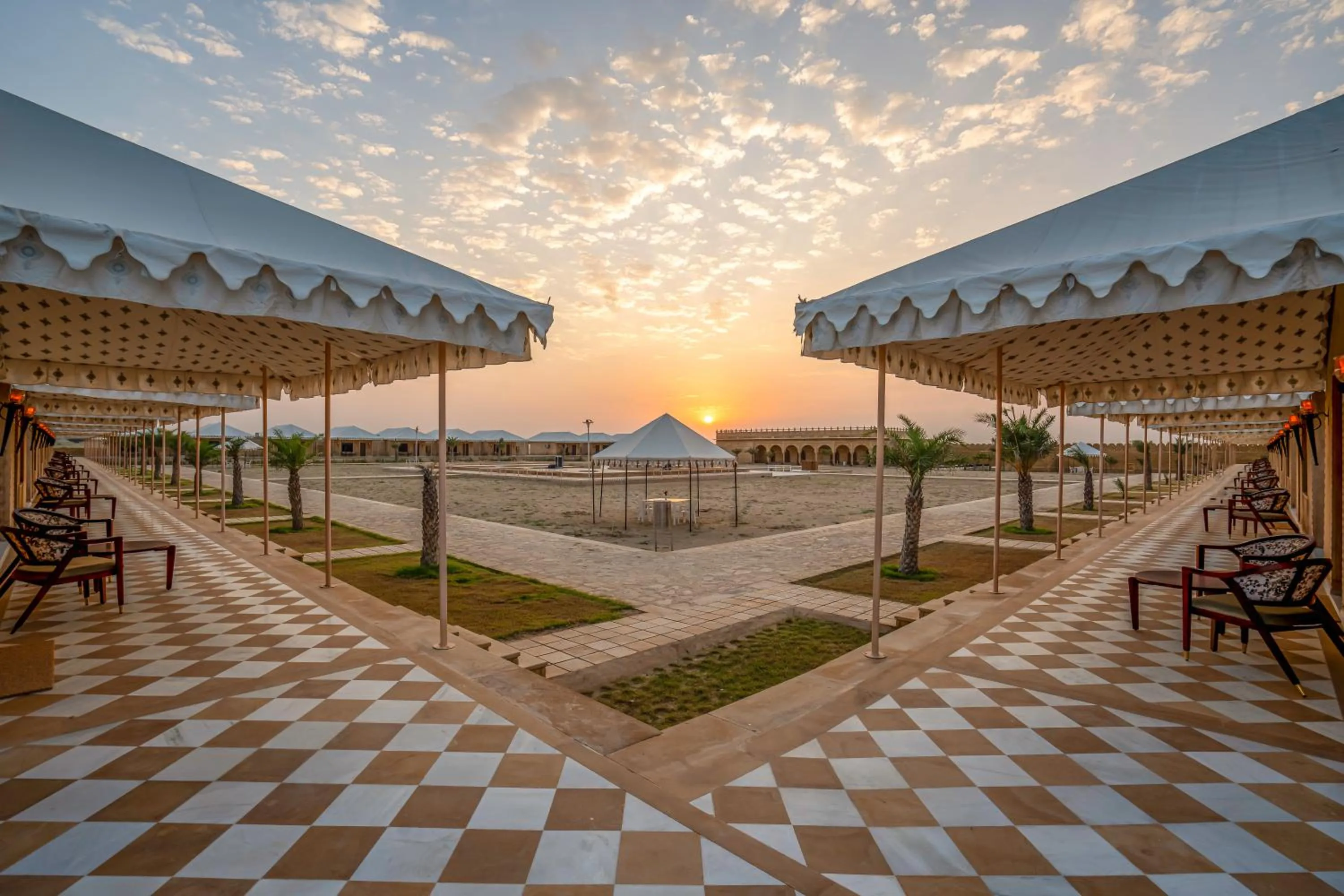 Natural landscape in Marugarh Camp and Resort Jaisalmer