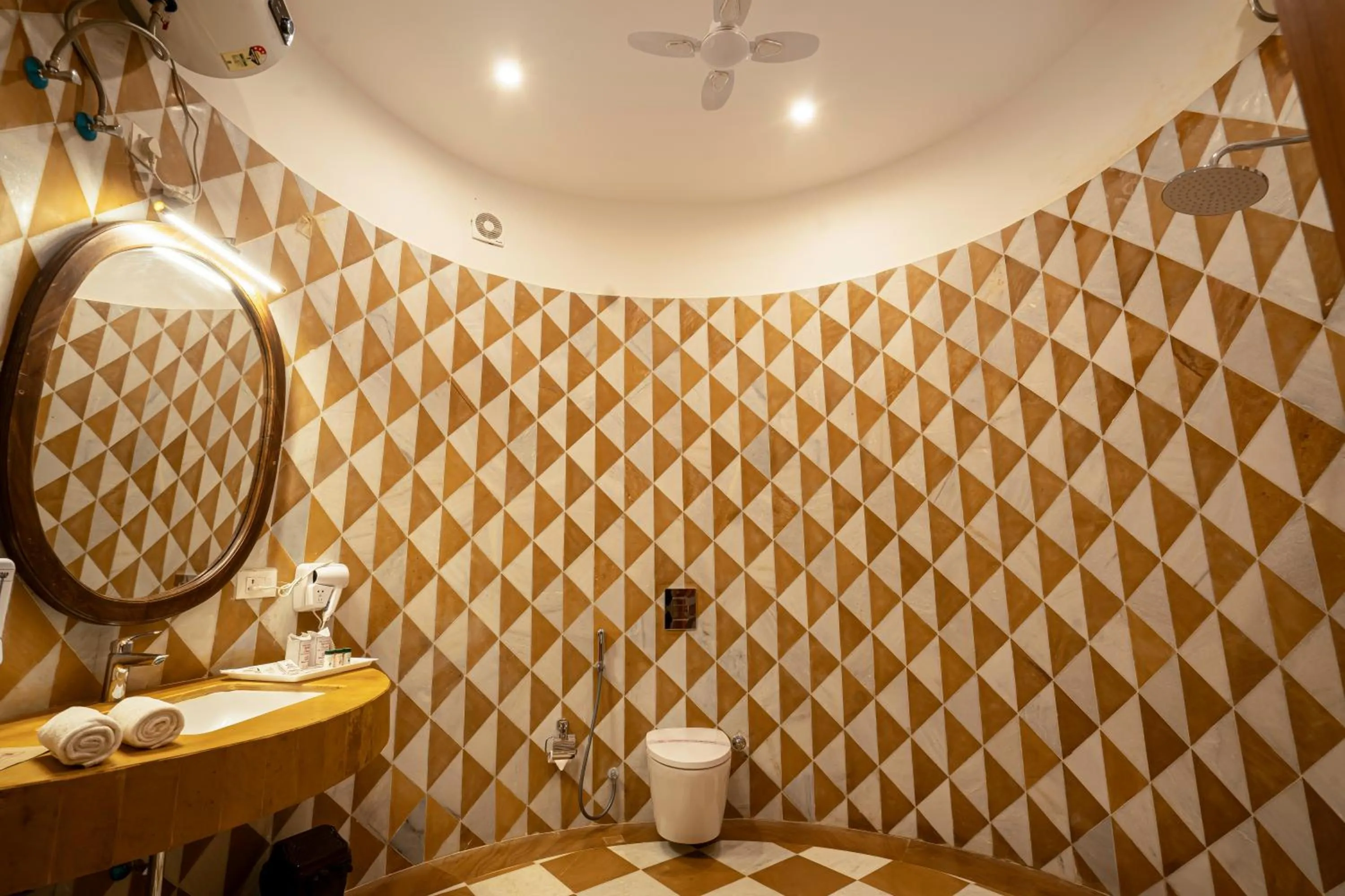 Bathroom in Marugarh Camp and Resort Jaisalmer