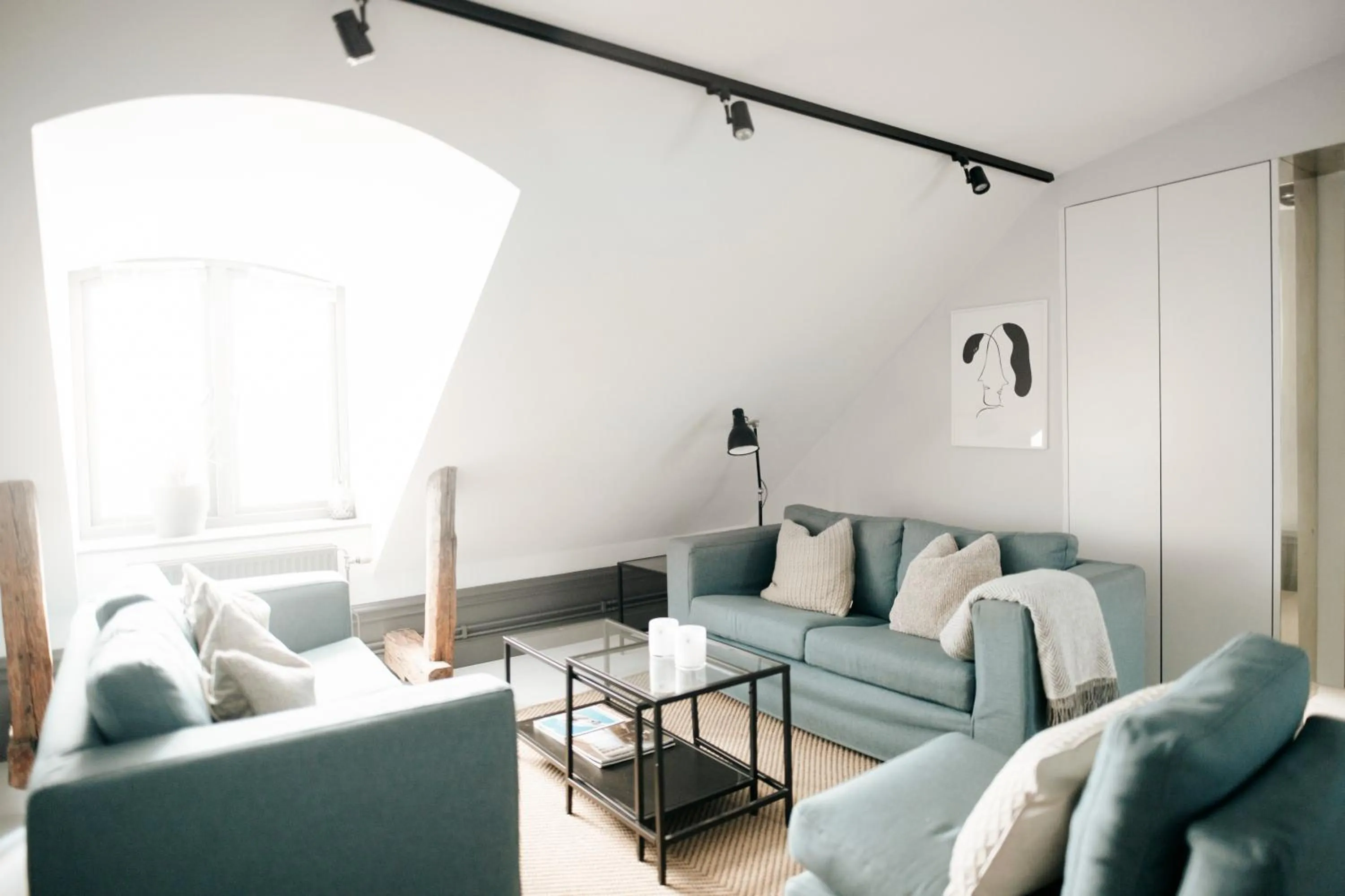 Living room in Guldgränd