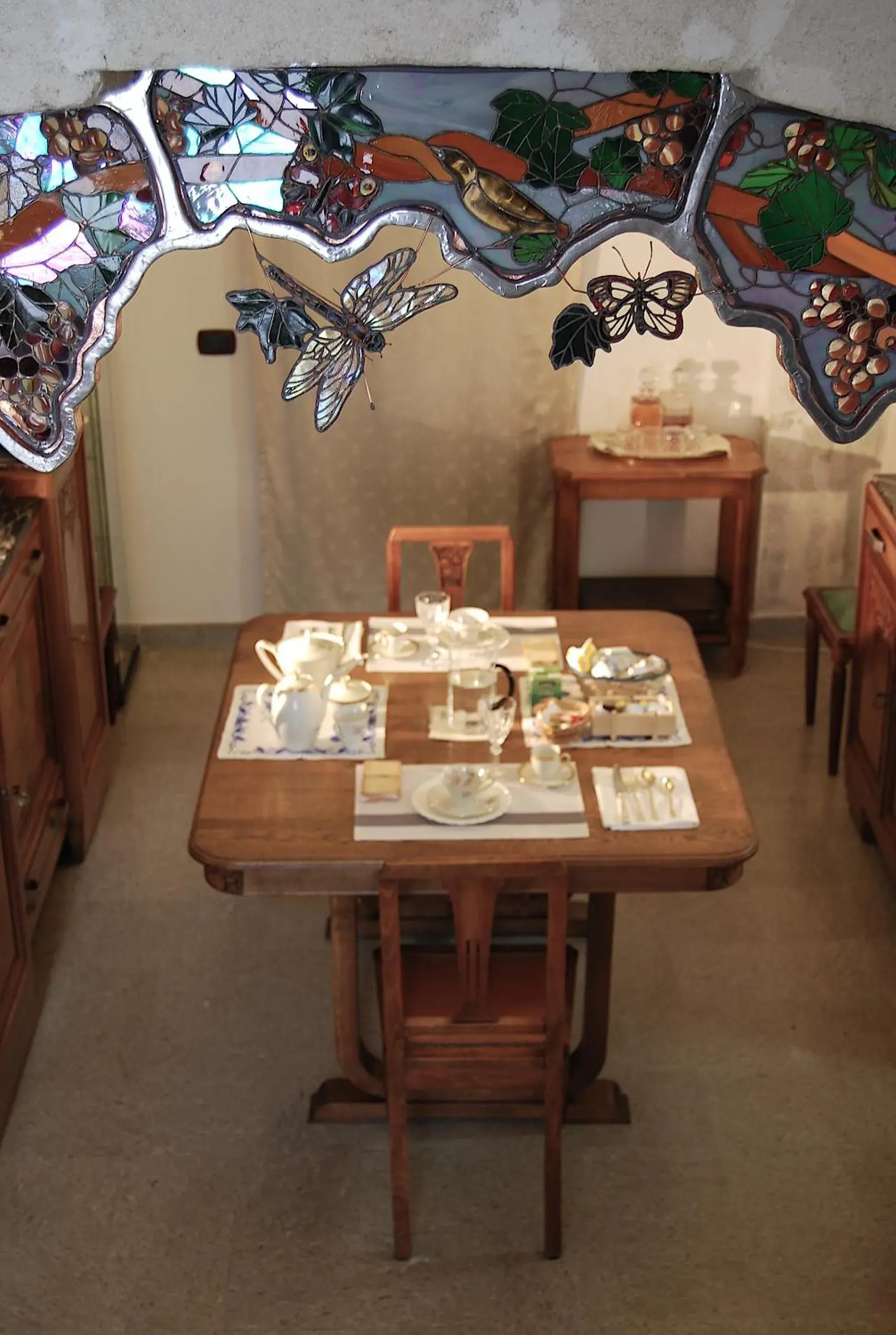 Italian breakfast in Art Transparent B&B Italian breakfast in Art Transparent B&B