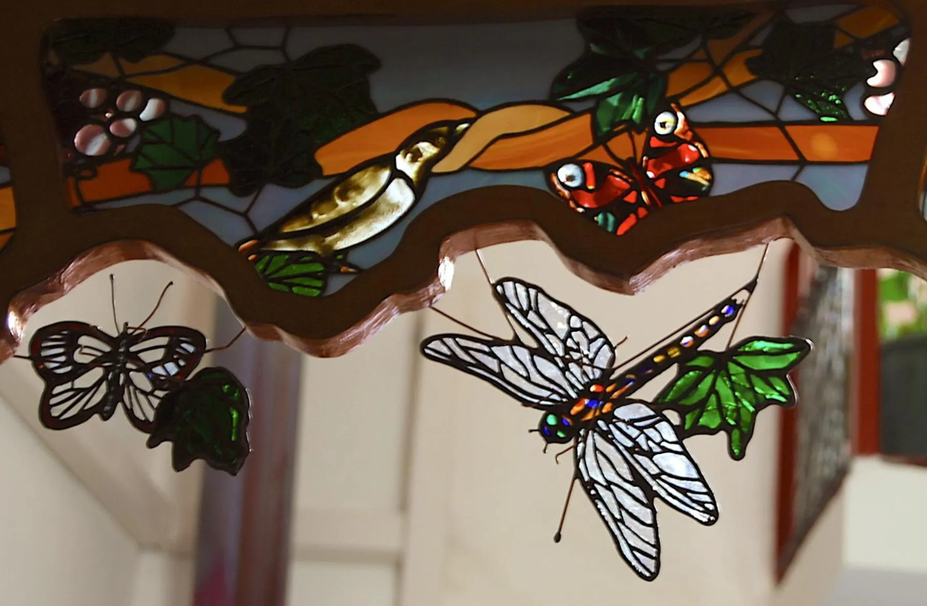 Decorative detail in Art Transparent B&B