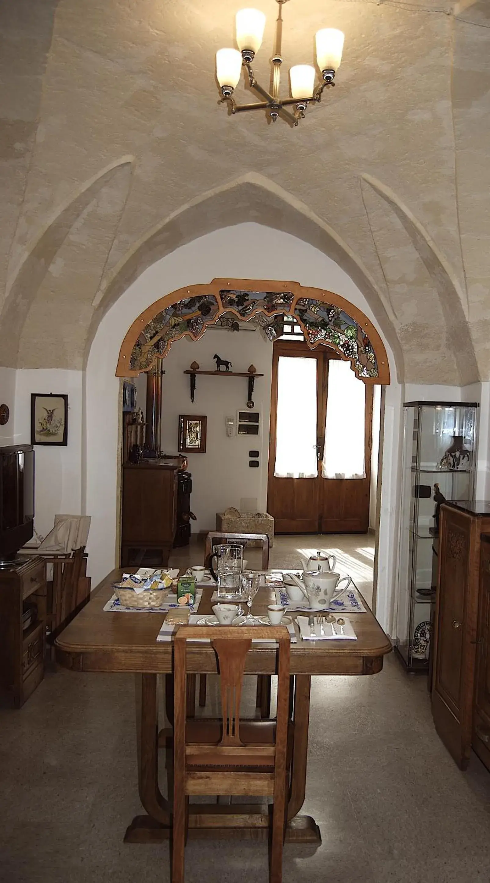 Italian breakfast in Art Transparent B&B Italian breakfast in Art Transparent B&B