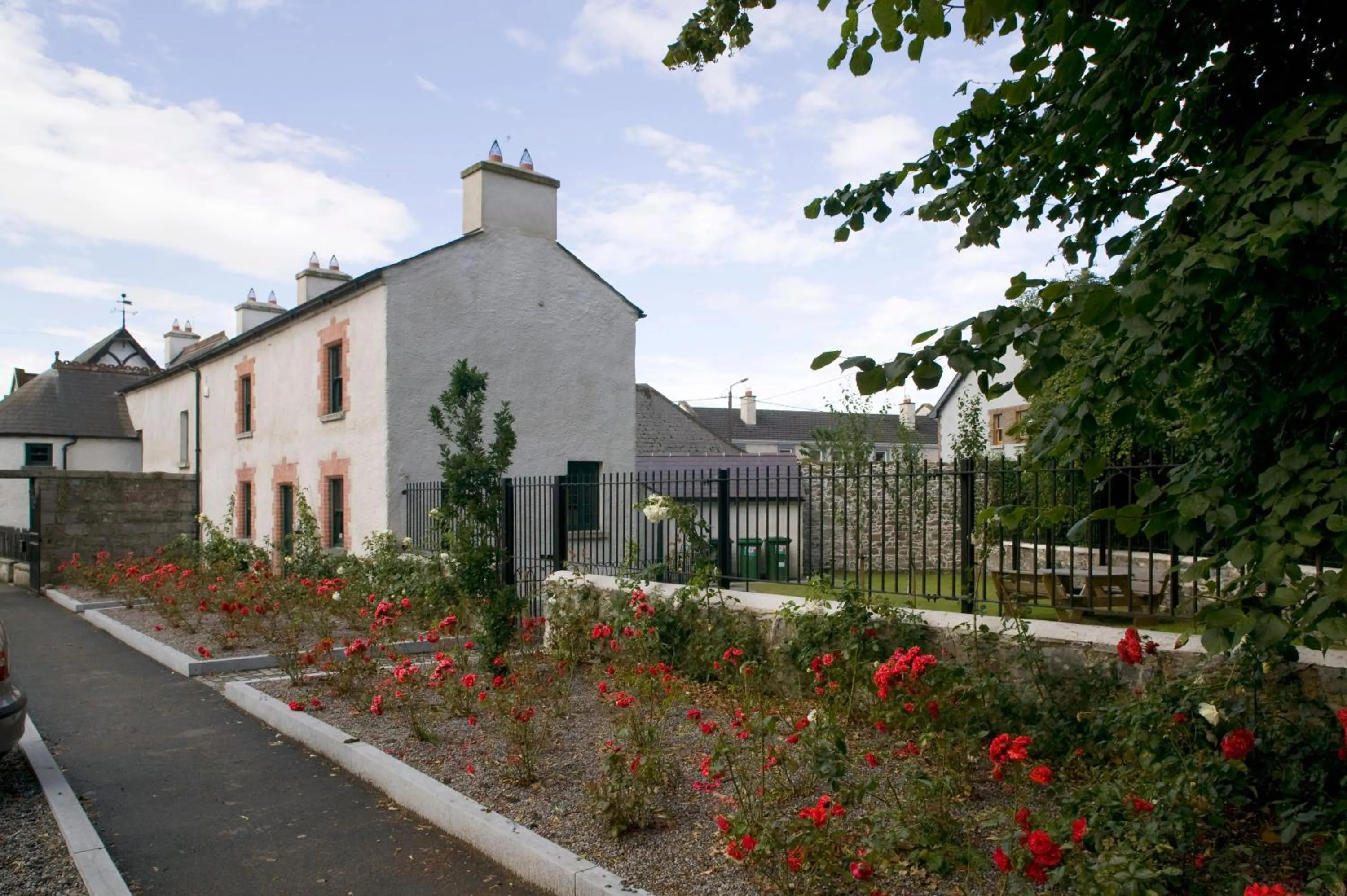 Facade/entrance in Castletown Gate House