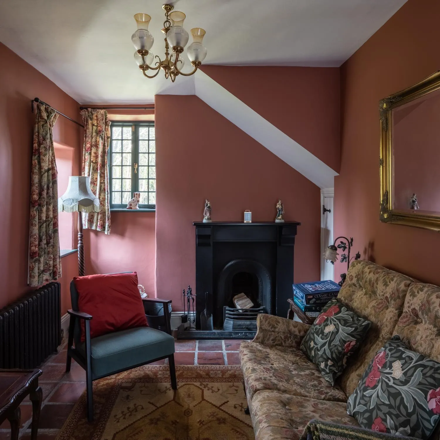 Living room in Castletown Gate House
